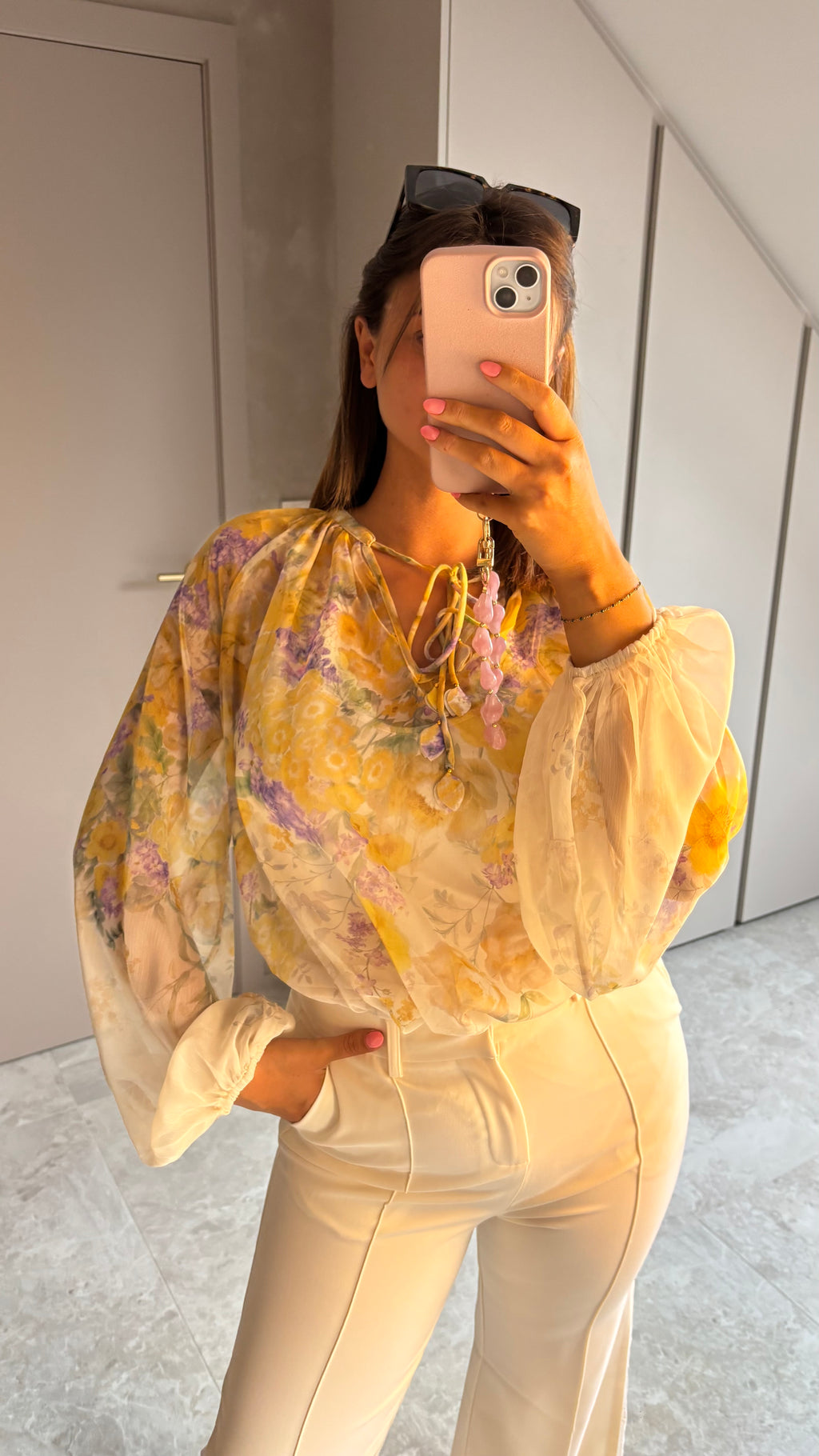 Sunflower blouse