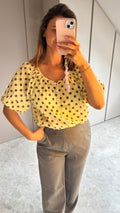 Sunny Dots Blouse