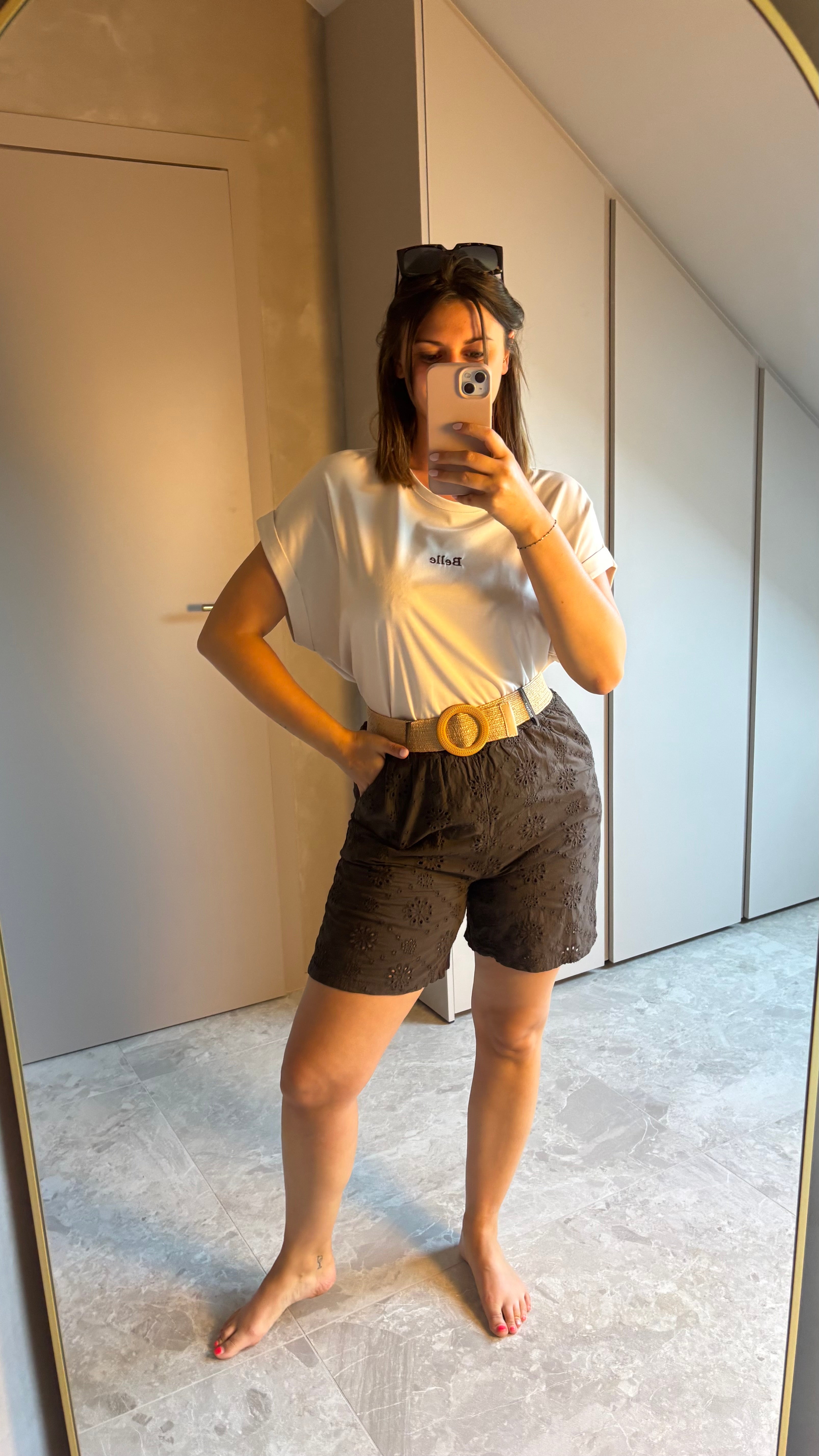 Solène Short - Chocolate Brown