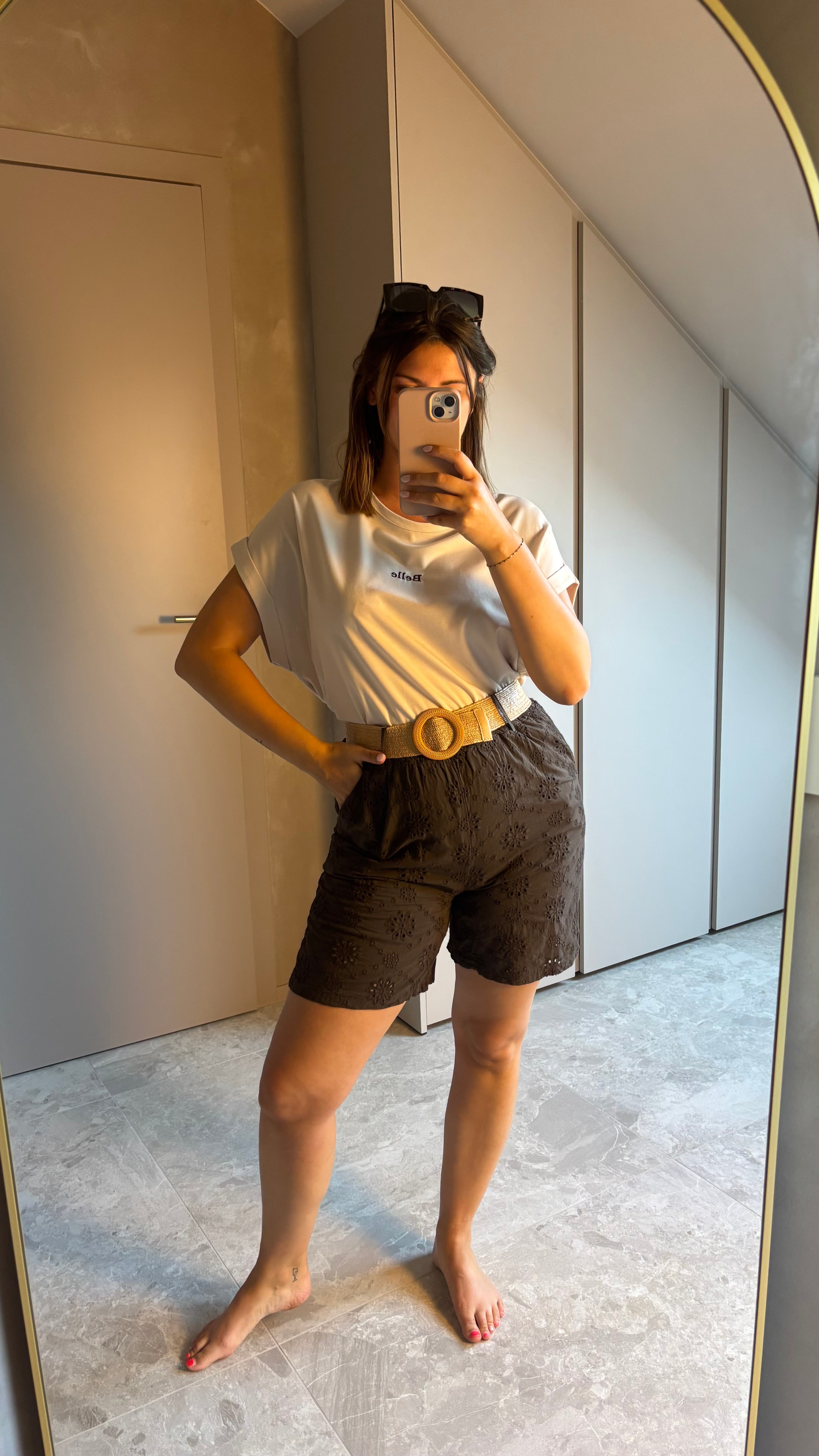 Solène Short - Chocolate Brown
