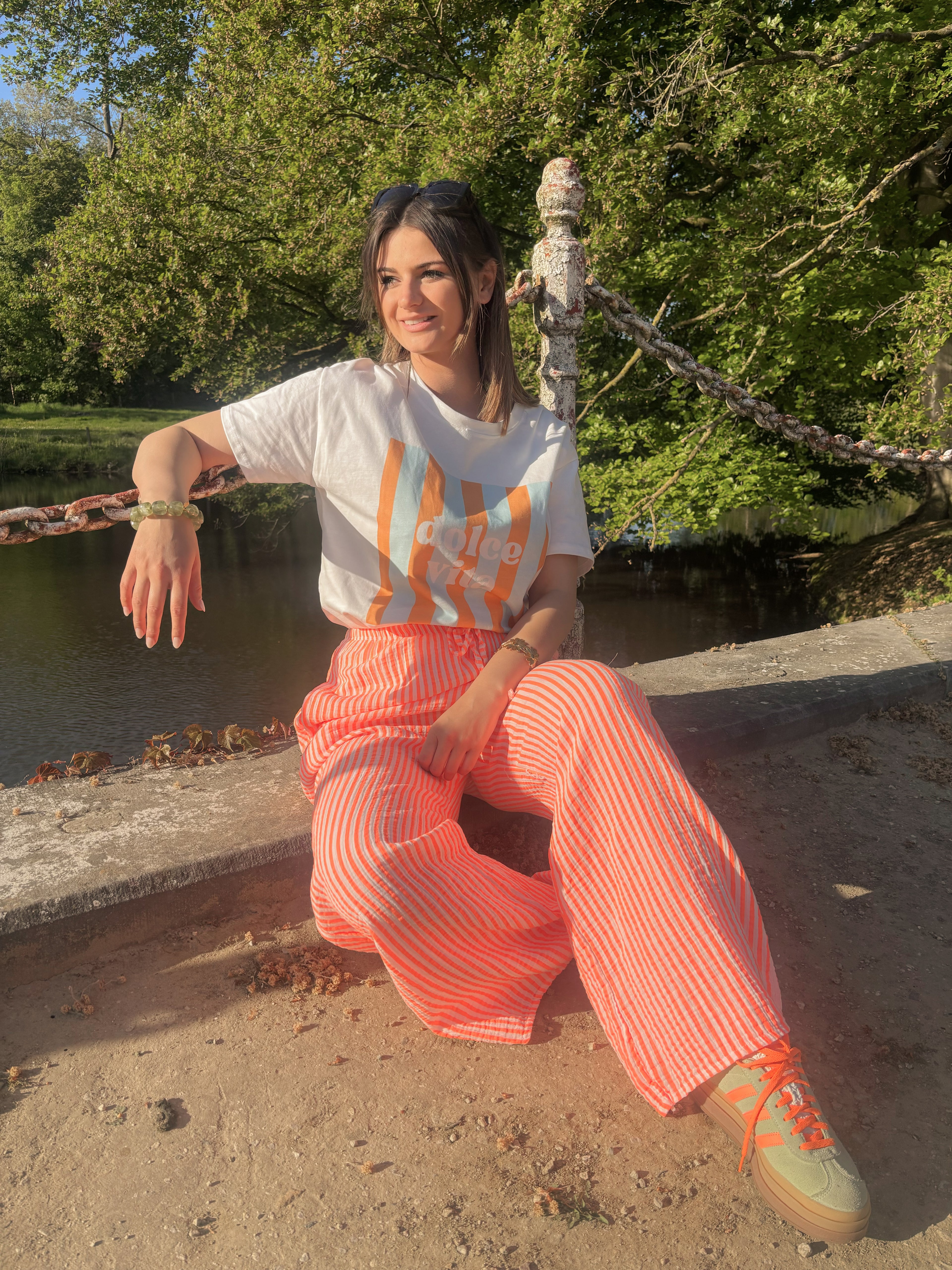 Sunset Stripe broek