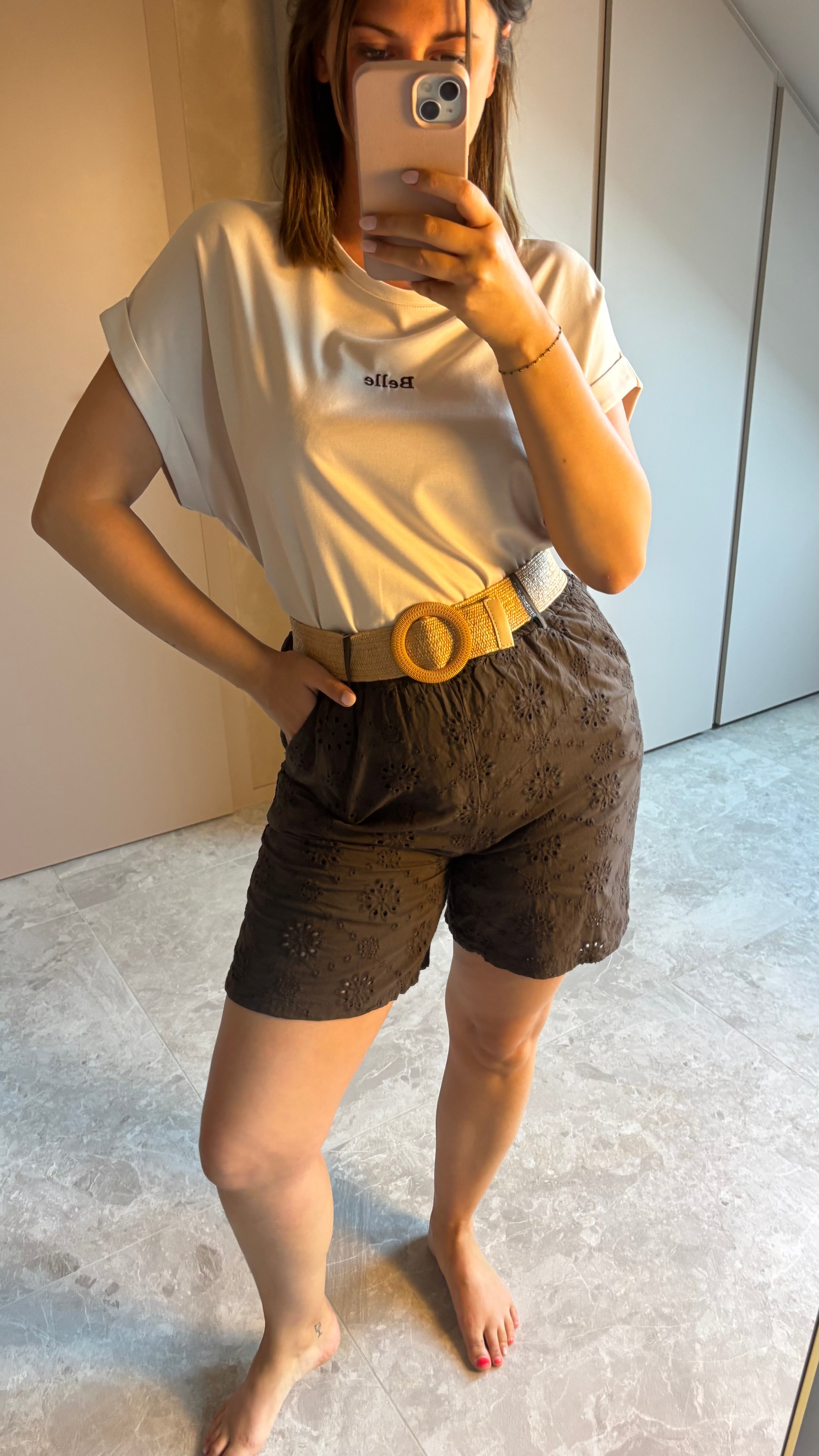 Solène Short - Chocolate Brown