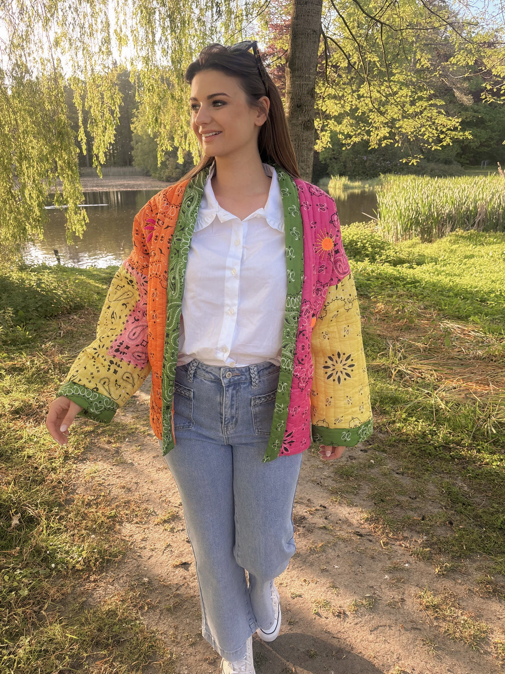 Boho Patch Kimono