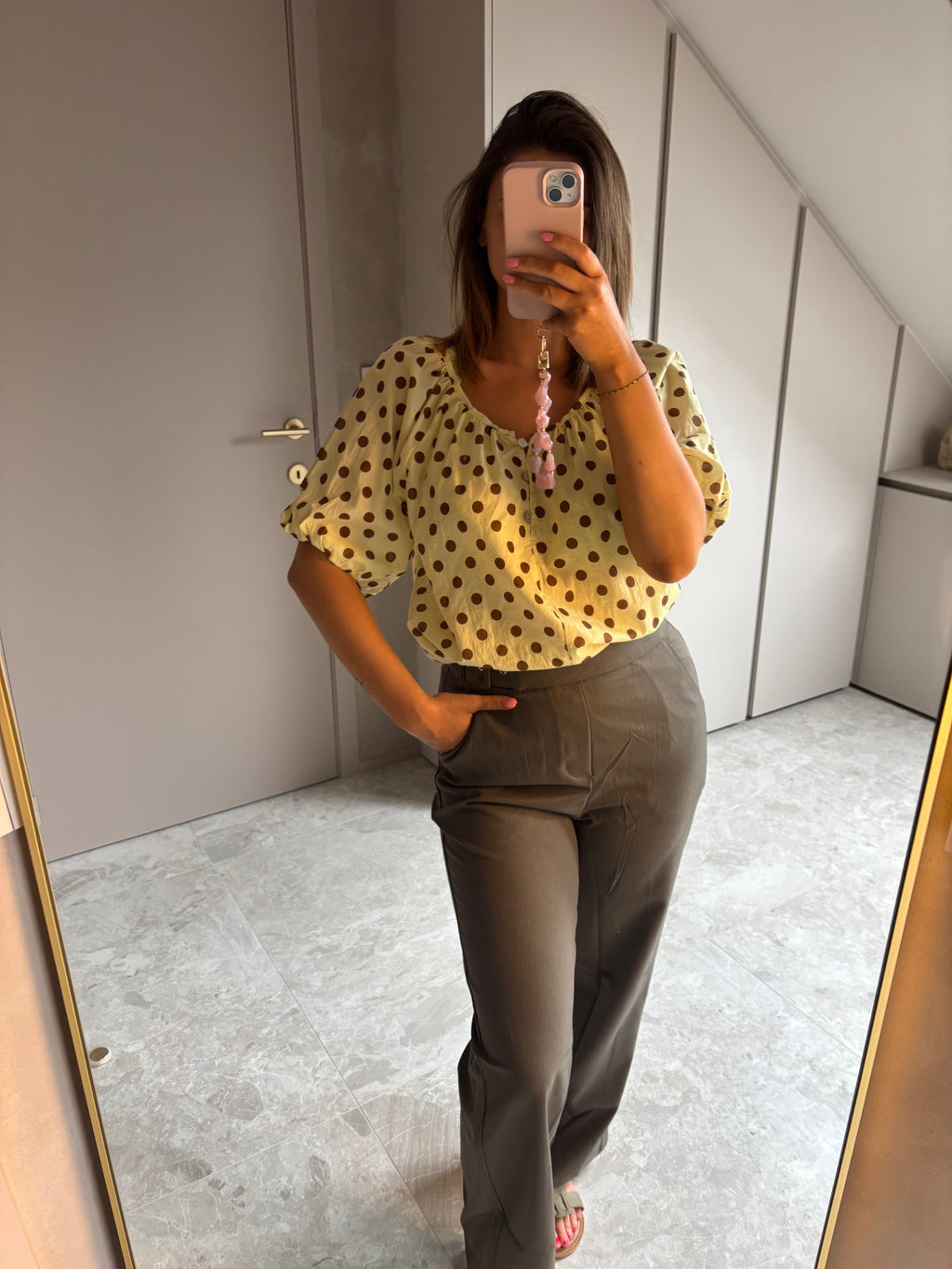 Sunny Dots Blouse