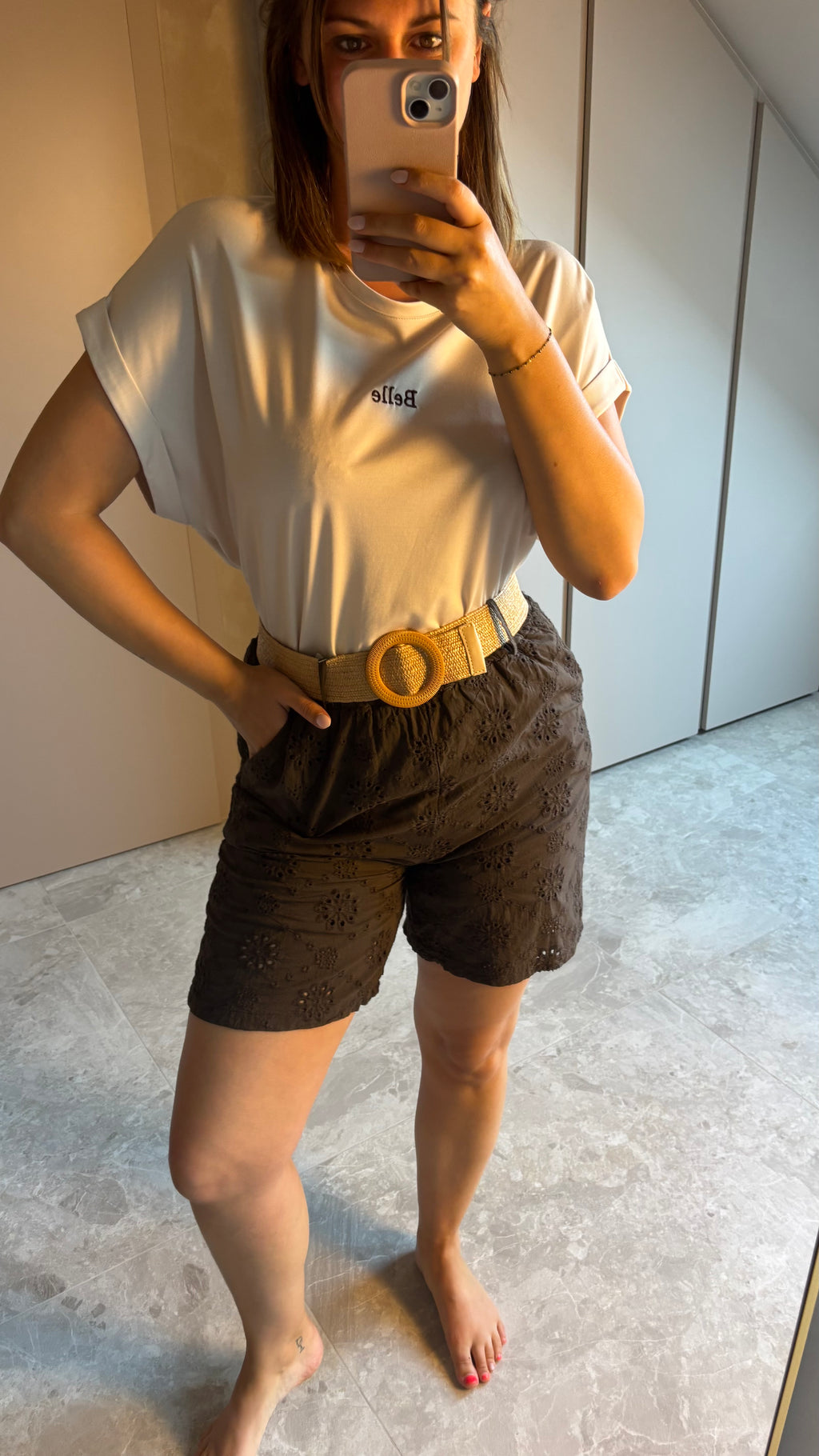 Solène Short - Chocolate Brown