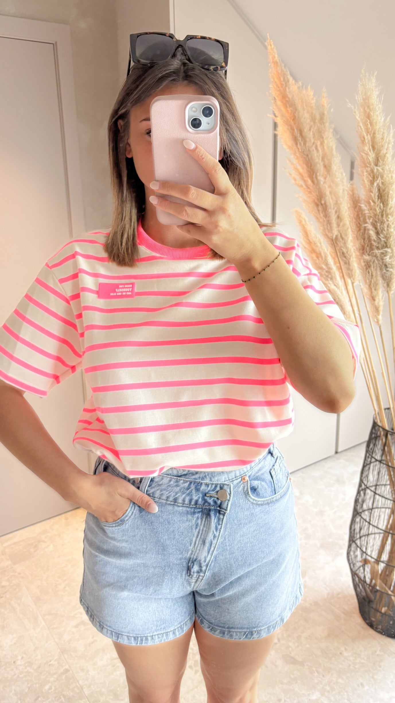 T-Shirt Sweet Stripe - Pink