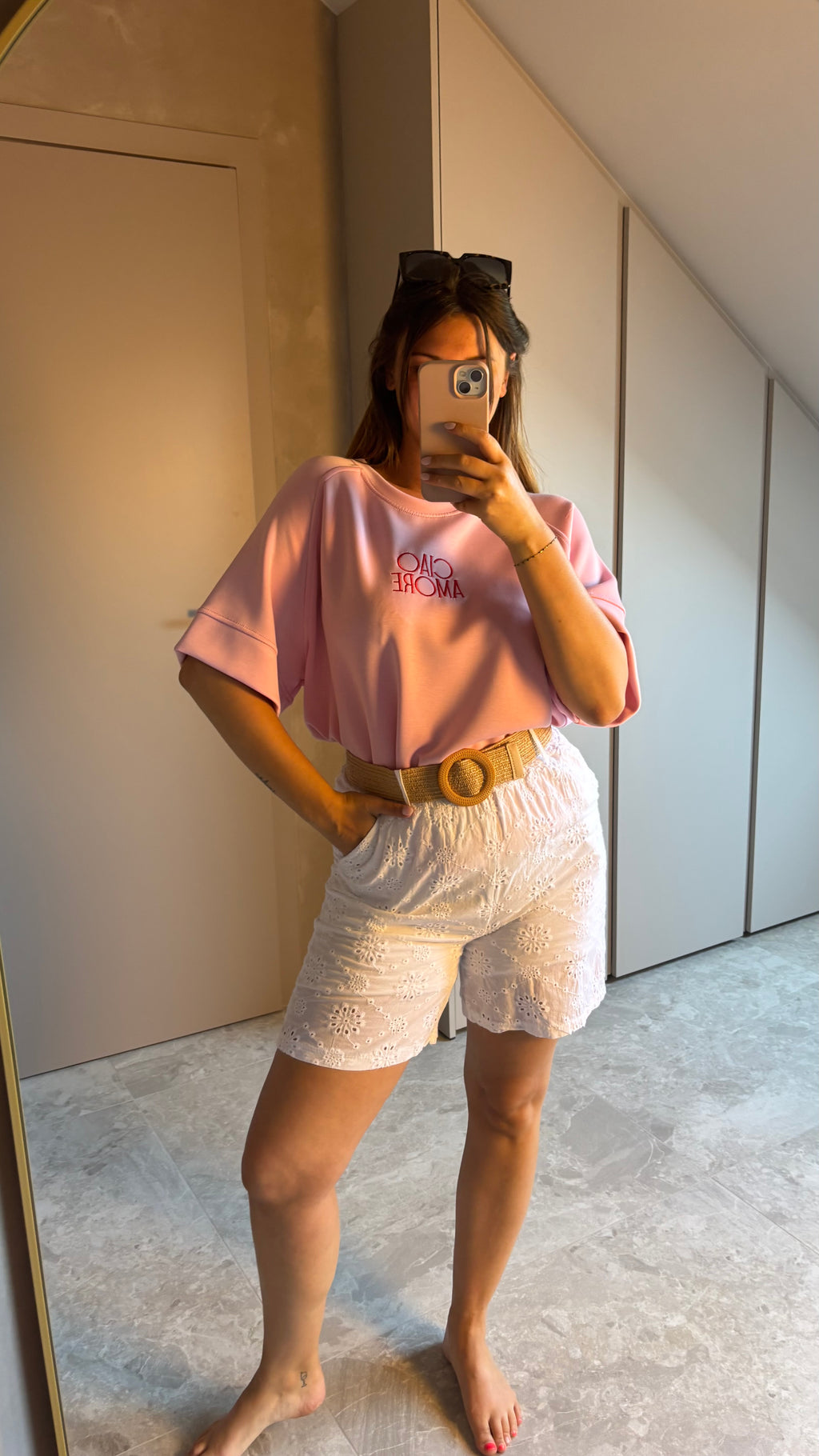 Solène Short - White