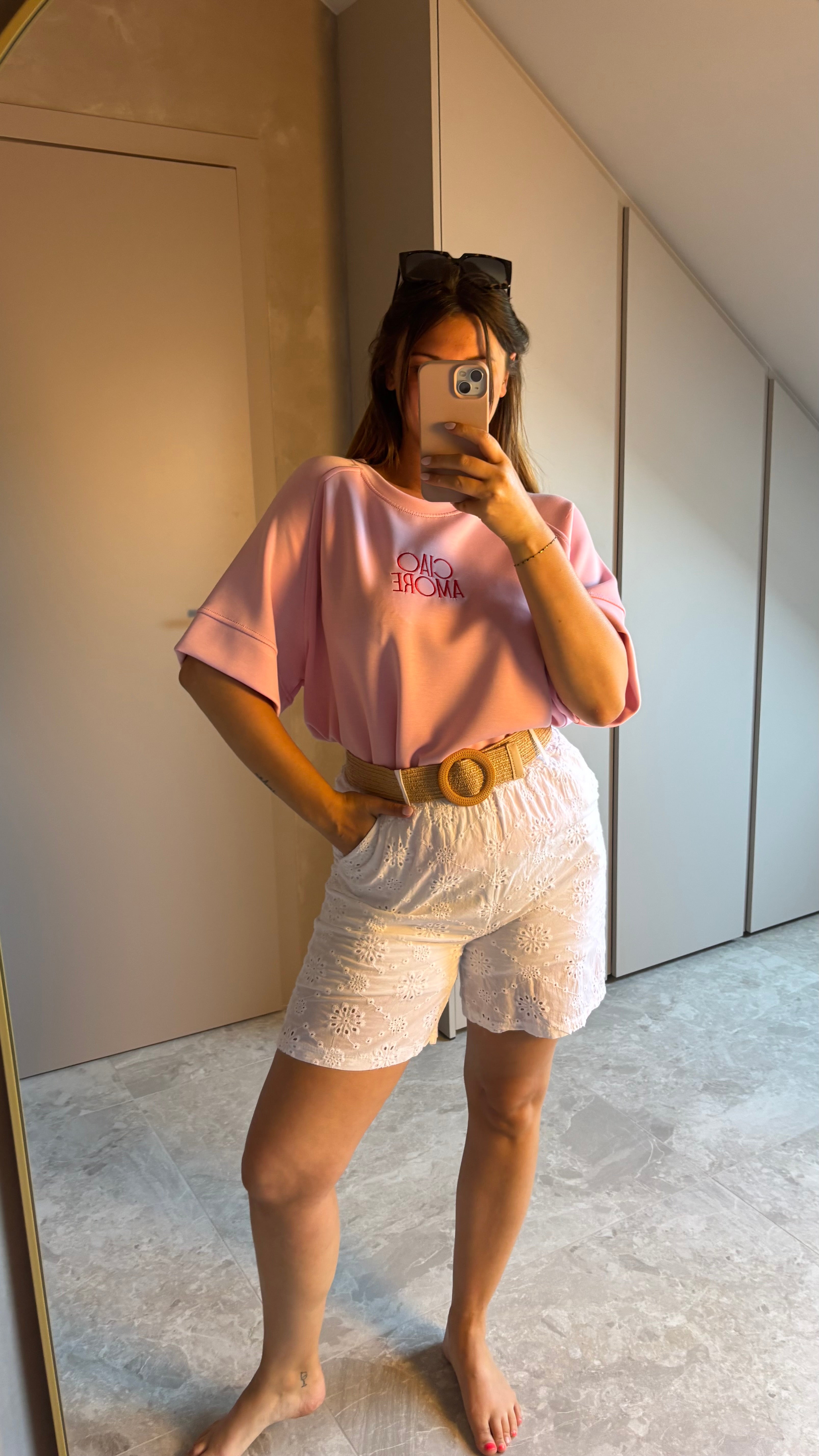 Solène Short - White