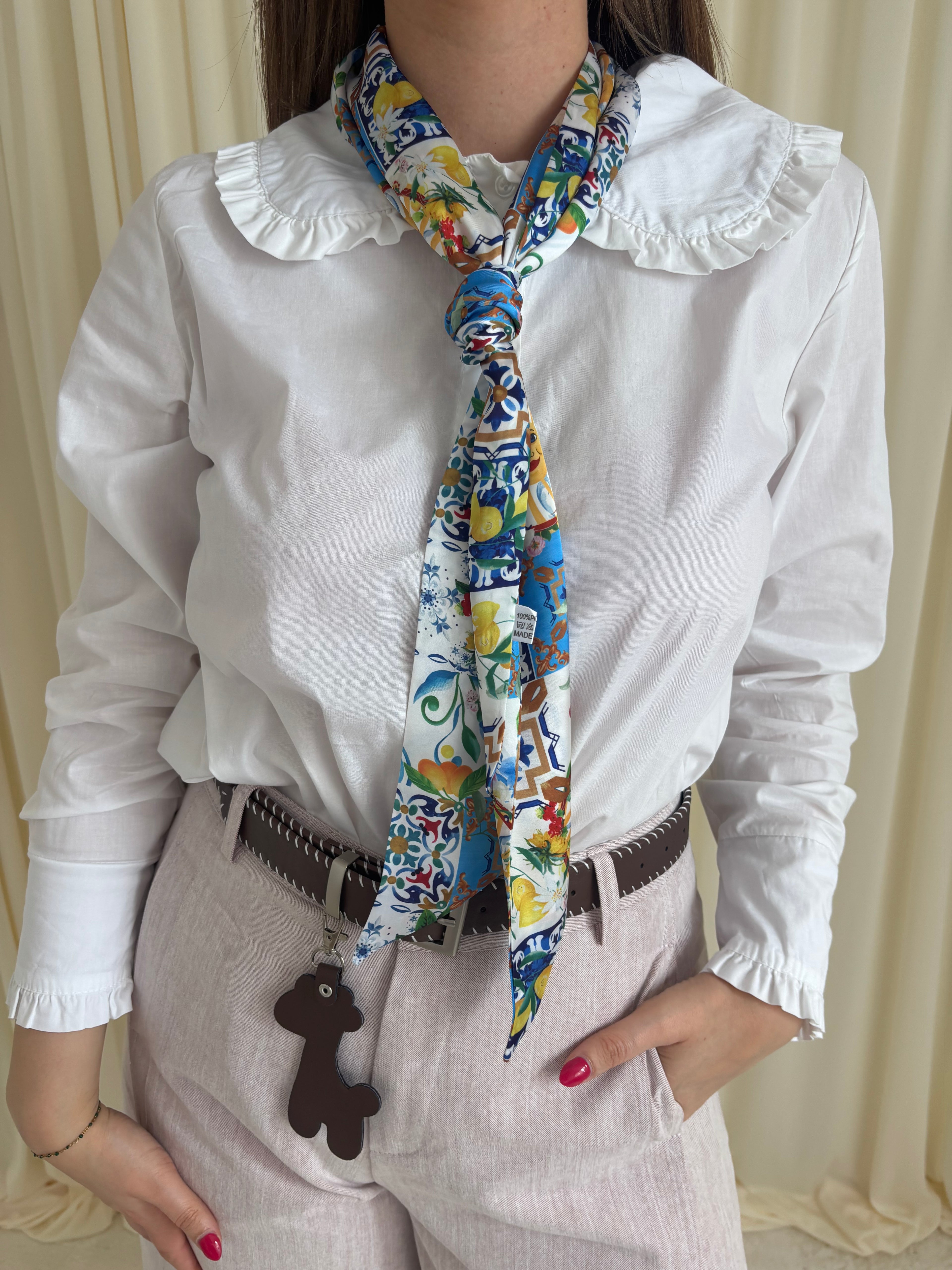 Silk scarf - Italian vibes