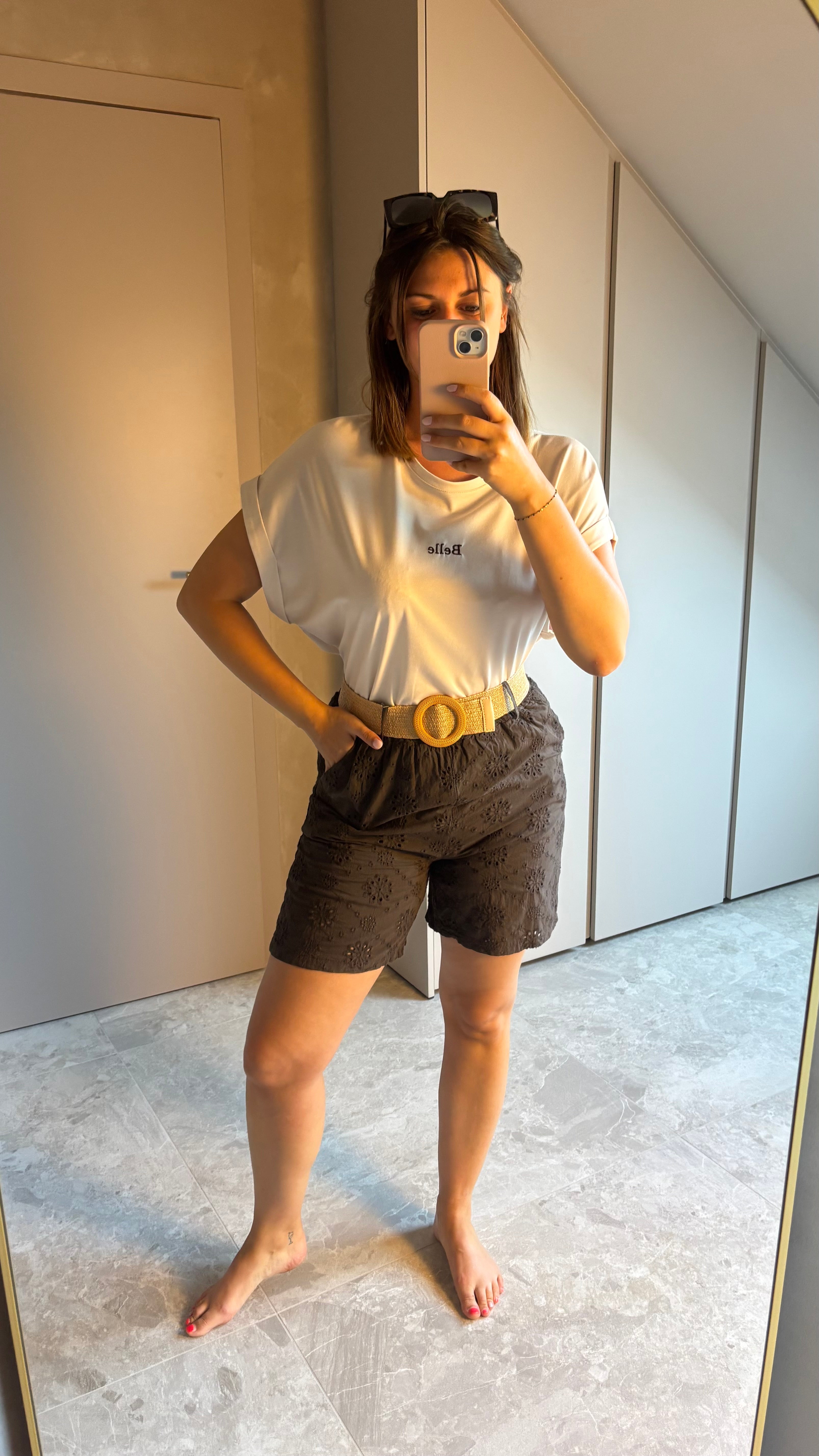 Solène Short - Chocolate Brown