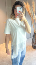 Pearl Lace Tee