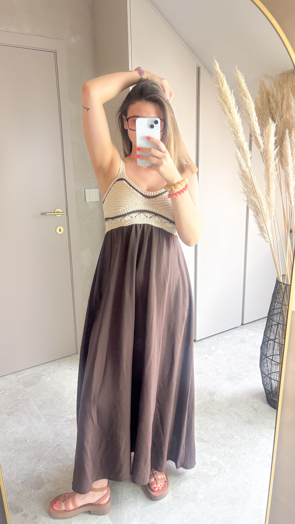 Mocha Coast Dress