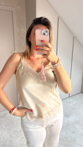 PRE-ORDER Champagne Lace Top