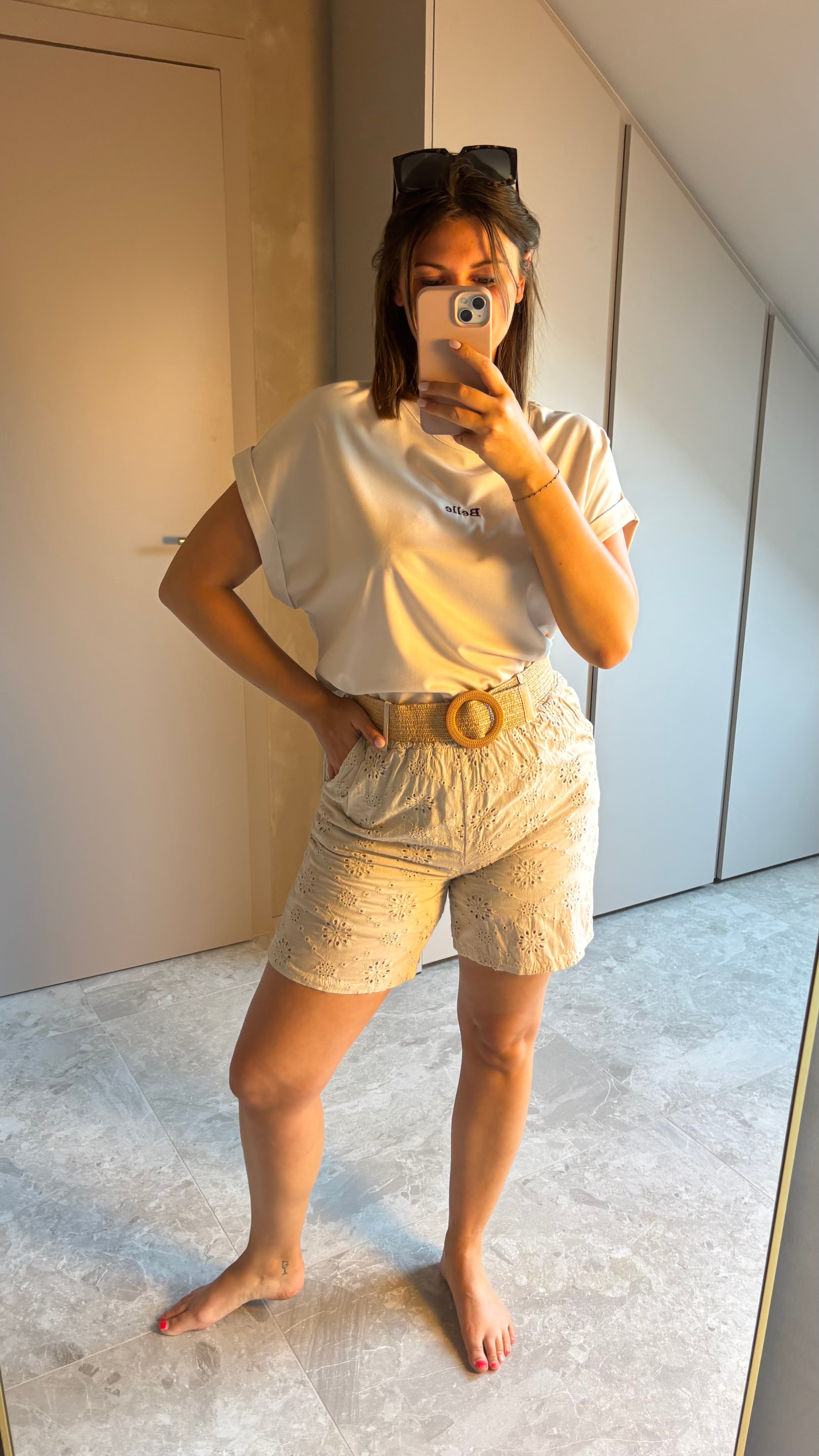 Solène Short - Beige