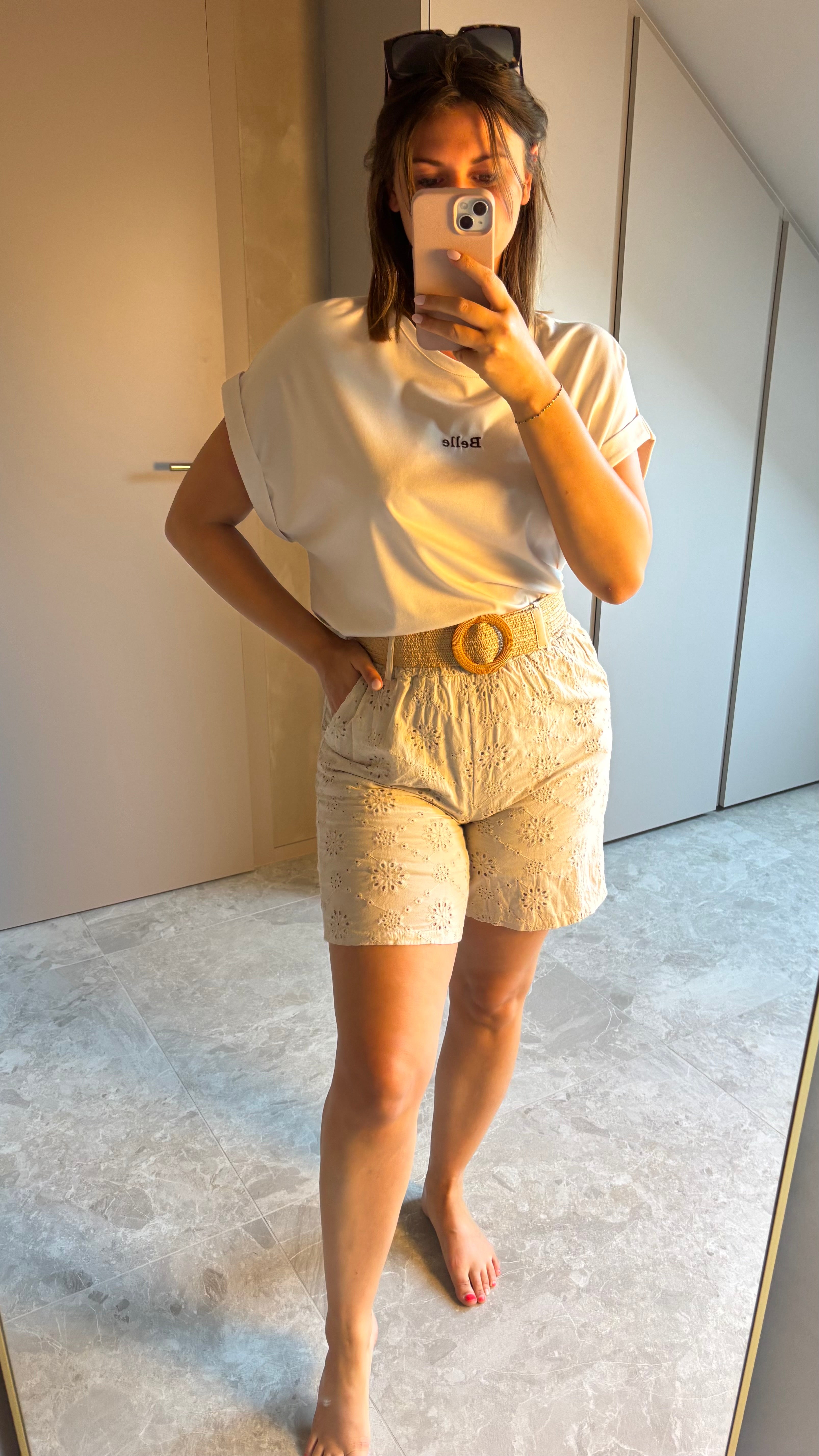 Solène Short - Beige