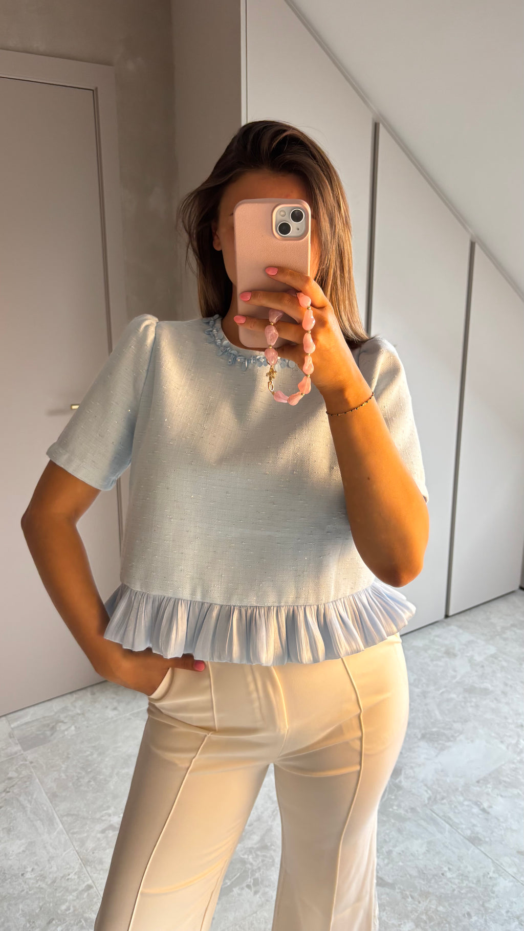 Blue Belle Top