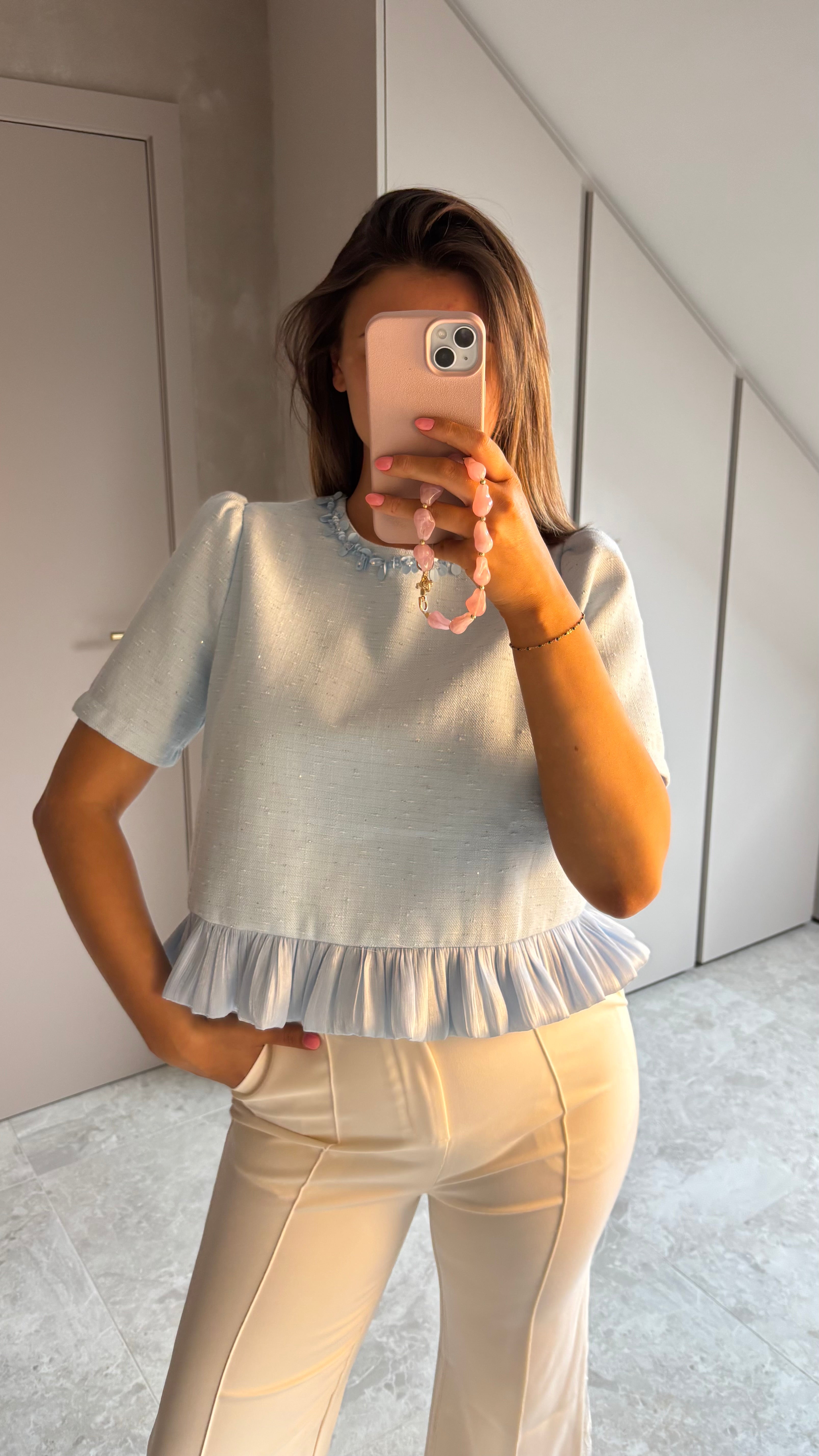 Blue Belle Top