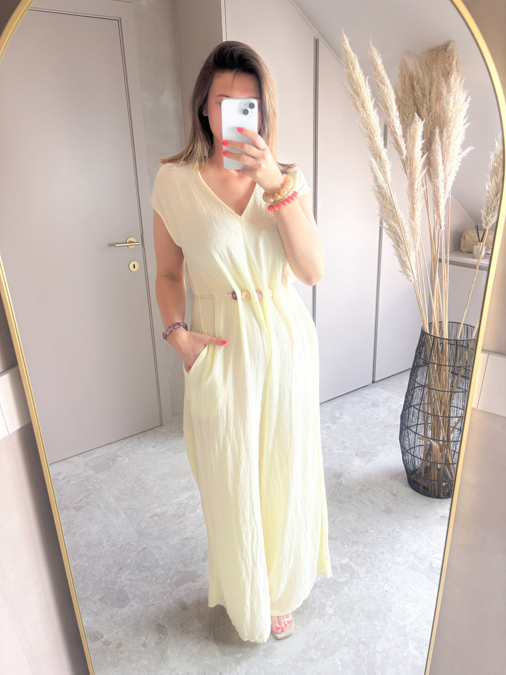 Yellow Sunset Jumpsuit
