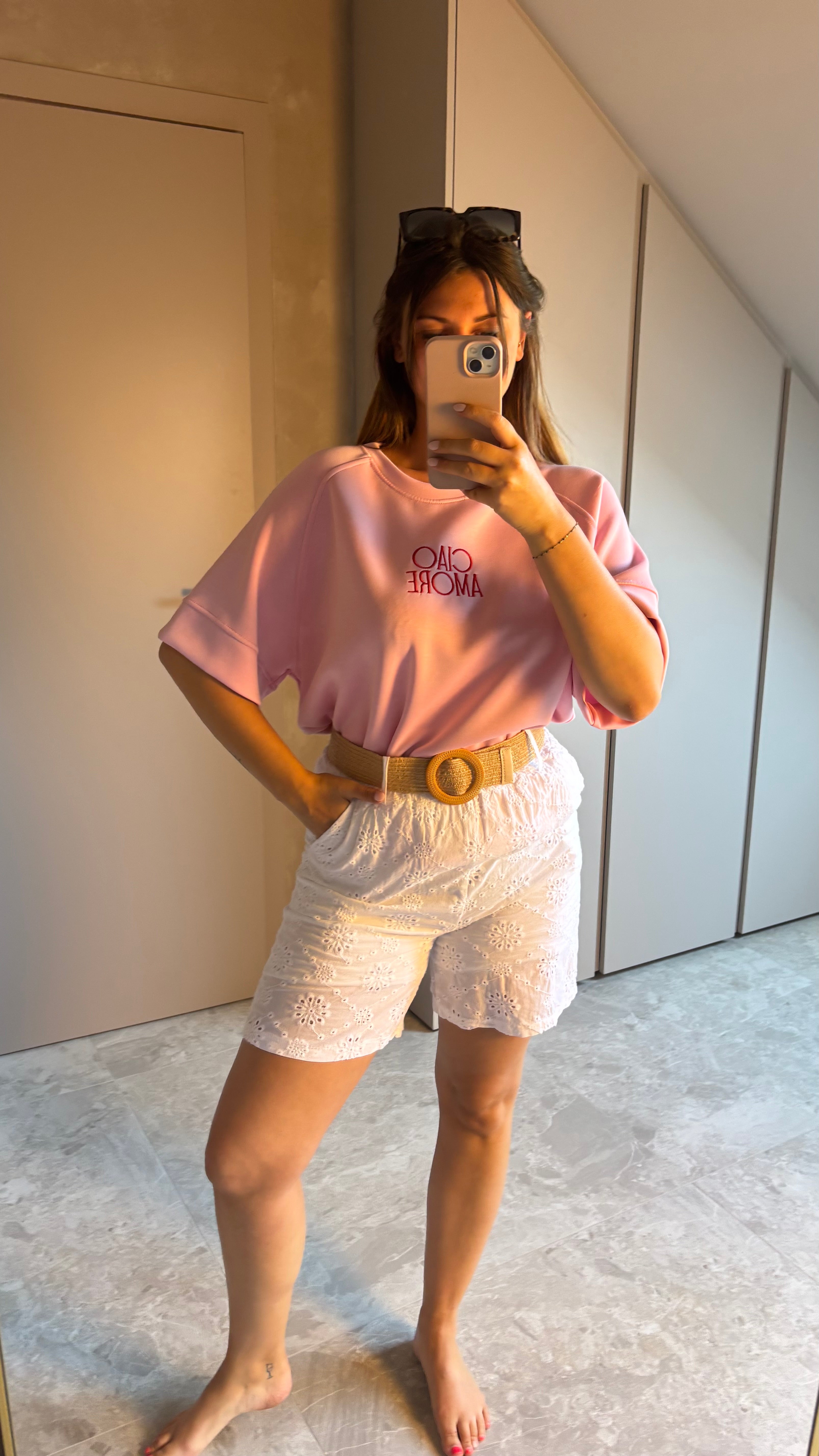 Solène Short - White