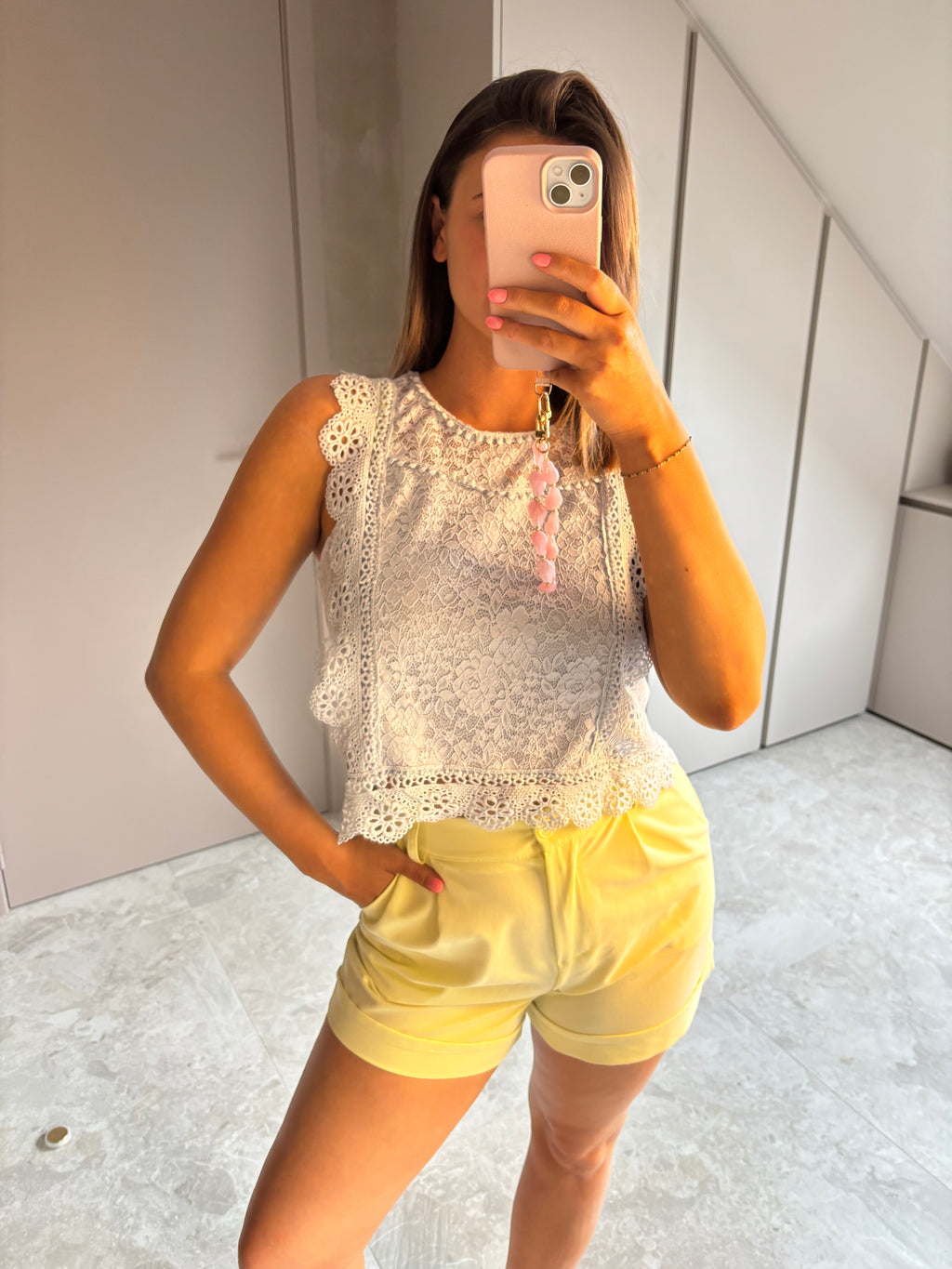 Lemon Glow Shorts