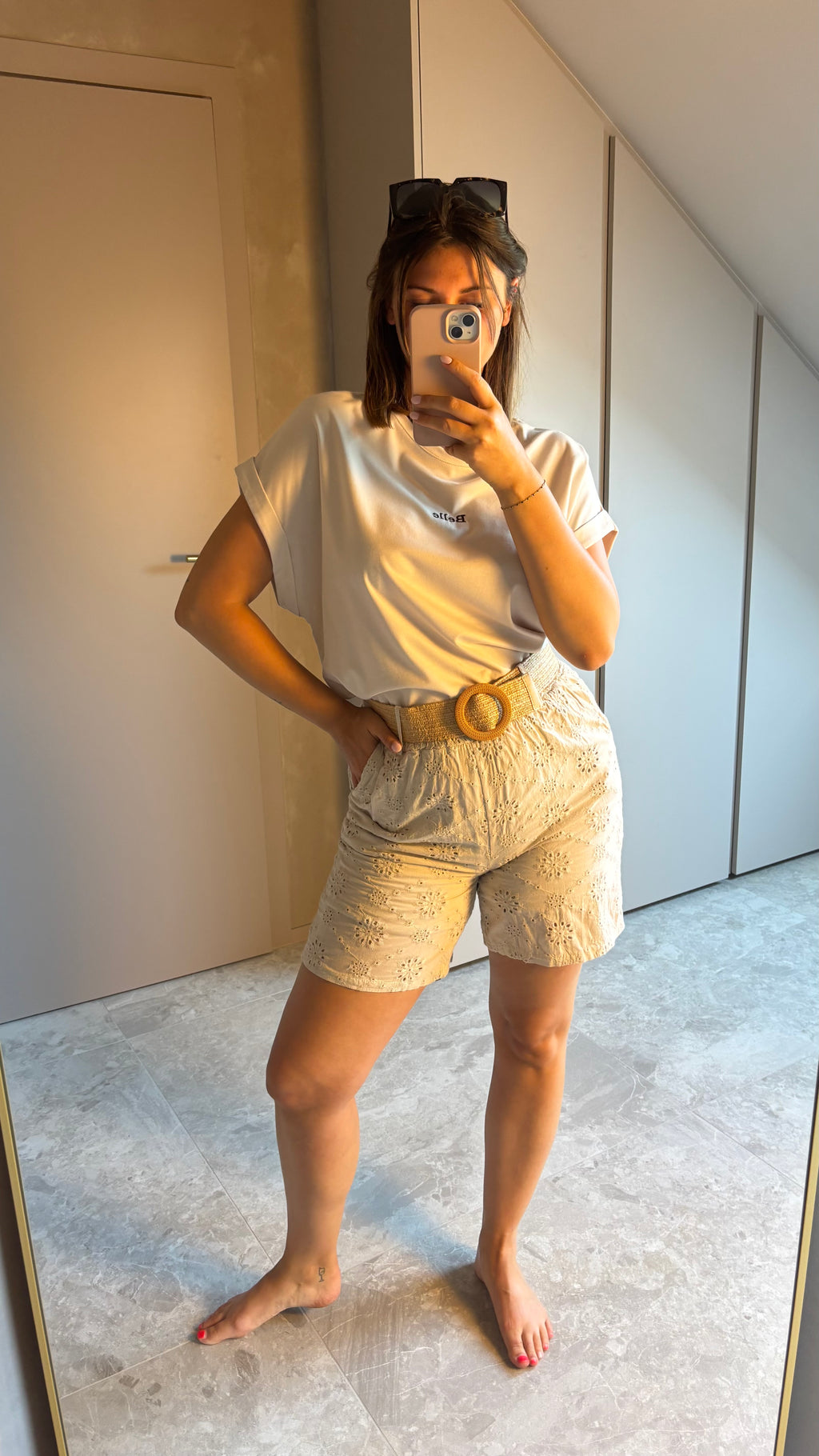 Solène Short - Beige