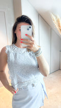Baby Blue Grace Top