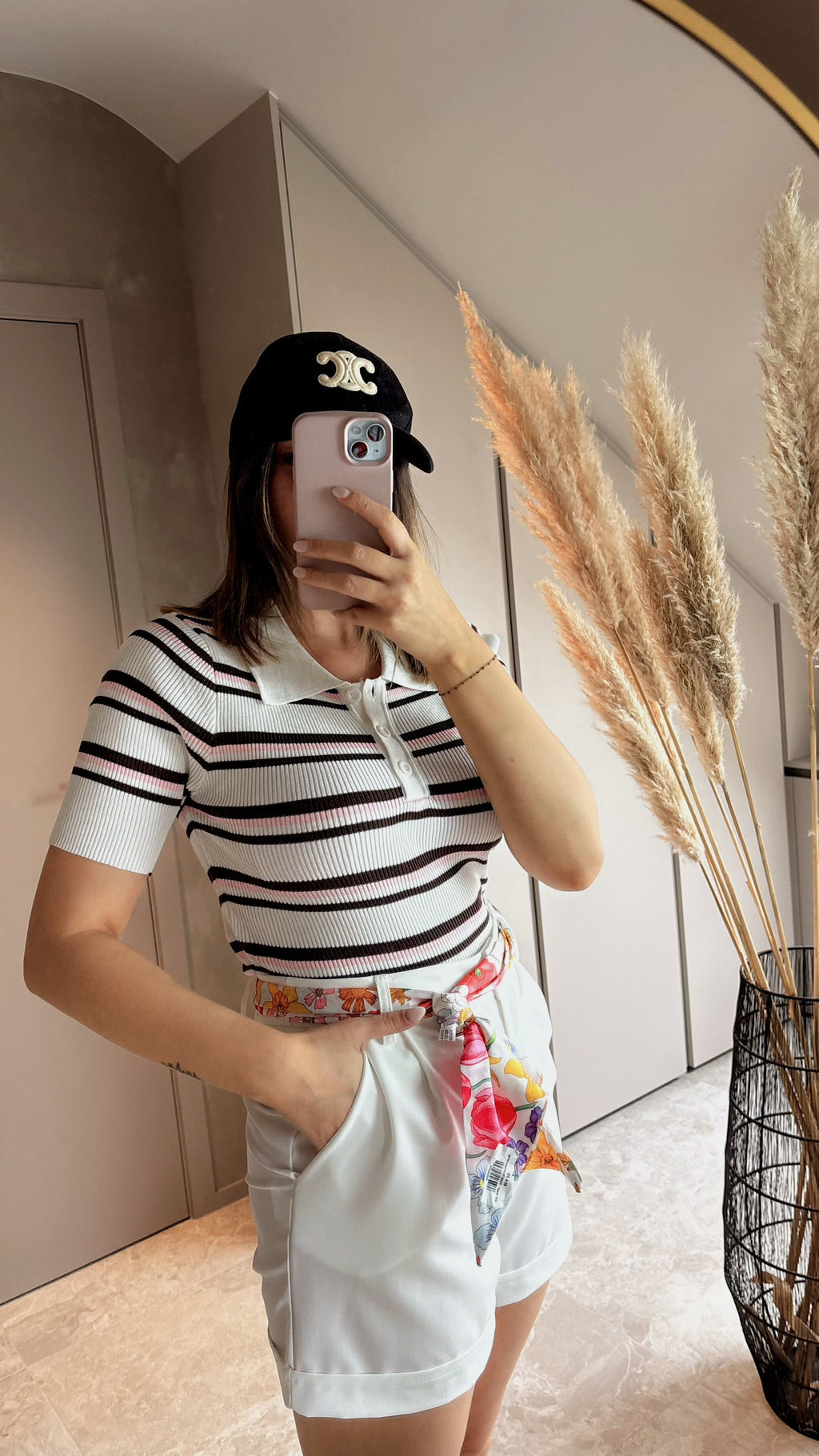 Parisienne polo - White