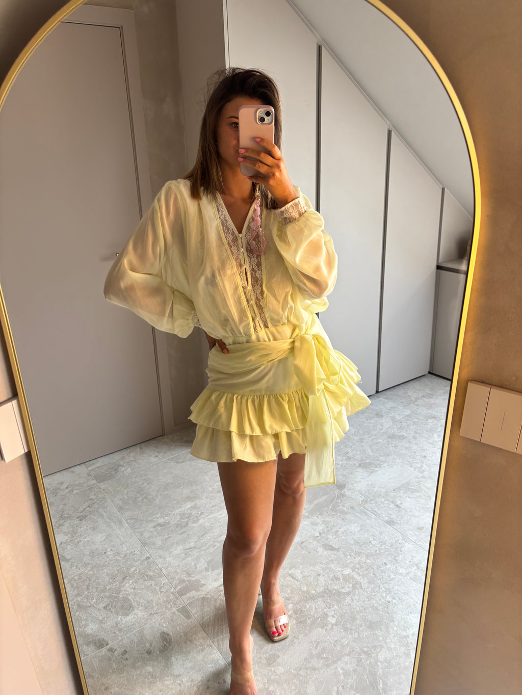Lemon Romance Dress