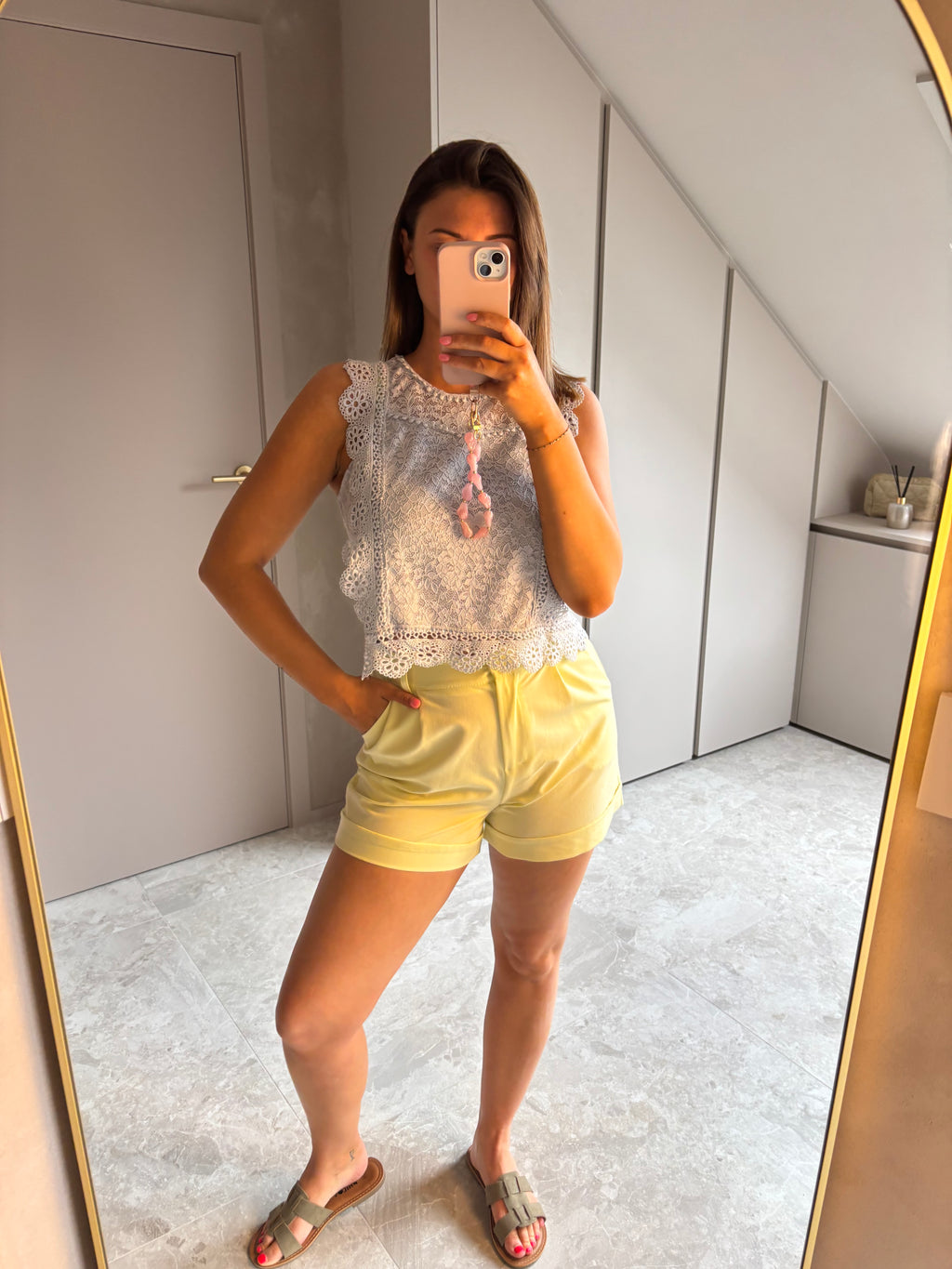 Lemon Glow Shorts