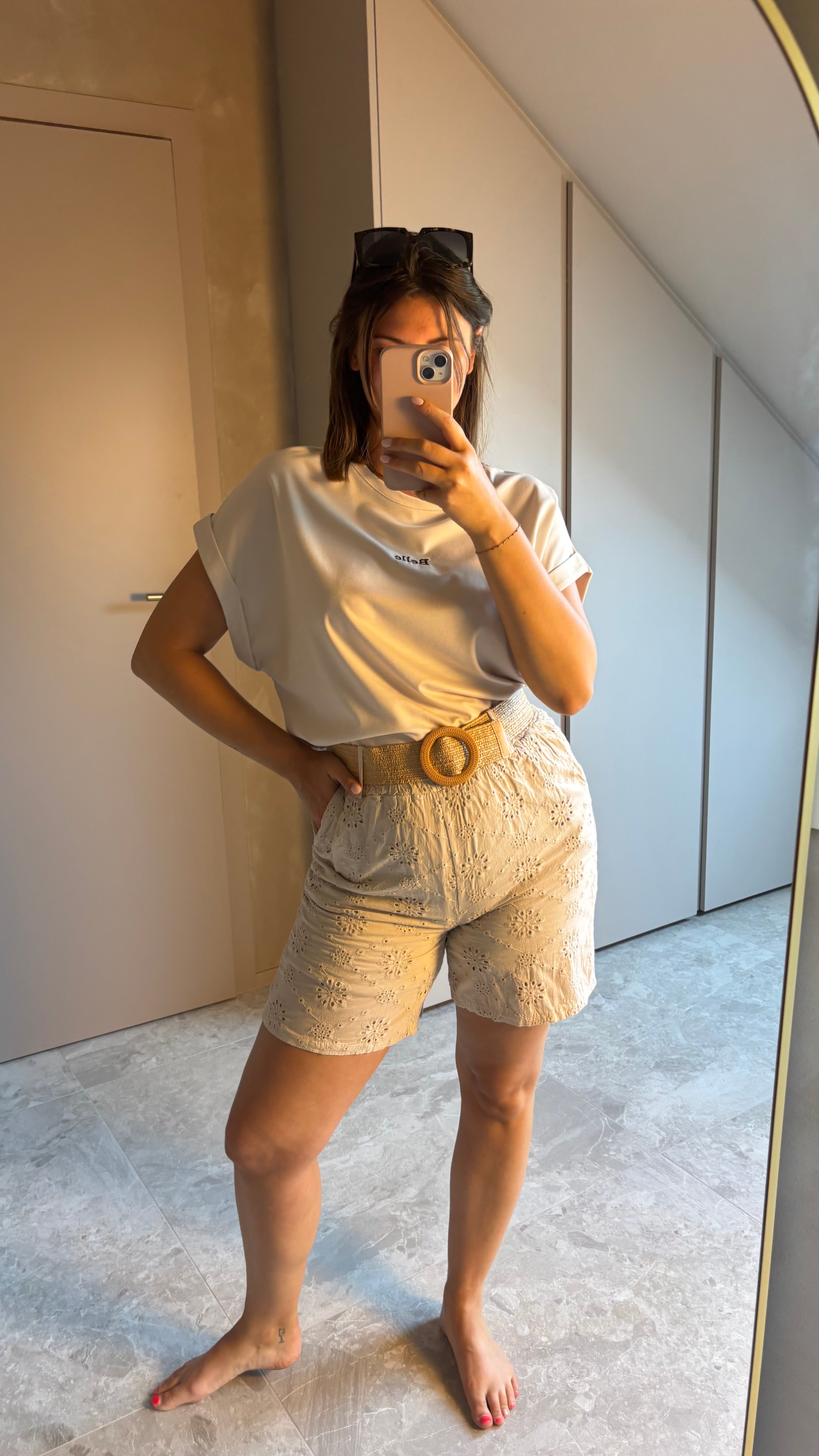 Solène Short - Beige
