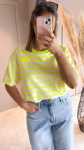 T-Shirt Sweet Stripe - Yellow