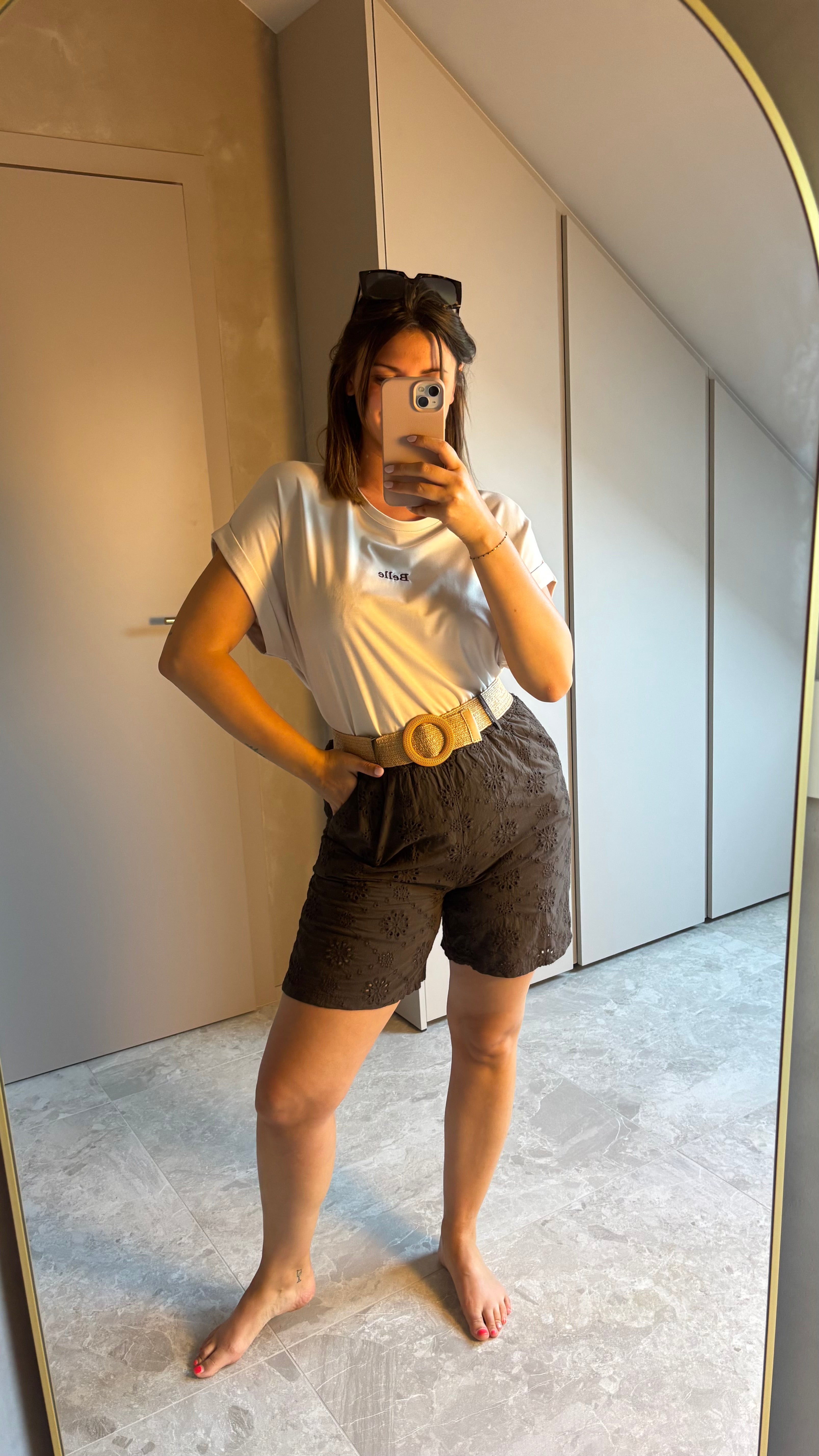 Solène Short - Chocolate Brown