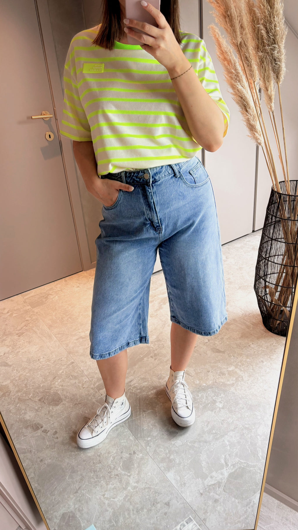 Denim Breeze Bermuda