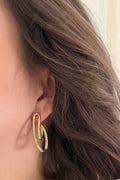 Golden Twist Earrings