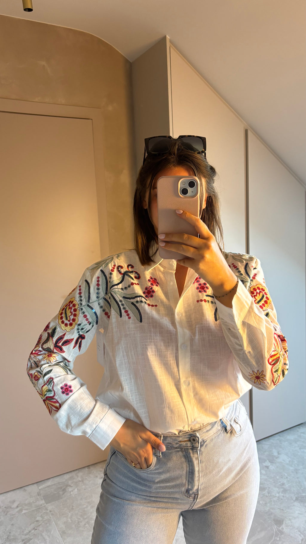 Fiore Linen Blouse
