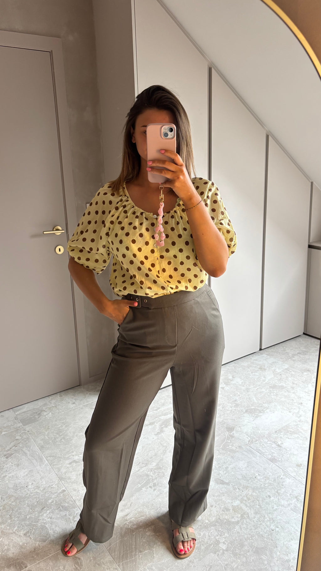 Sunny Dots Blouse
