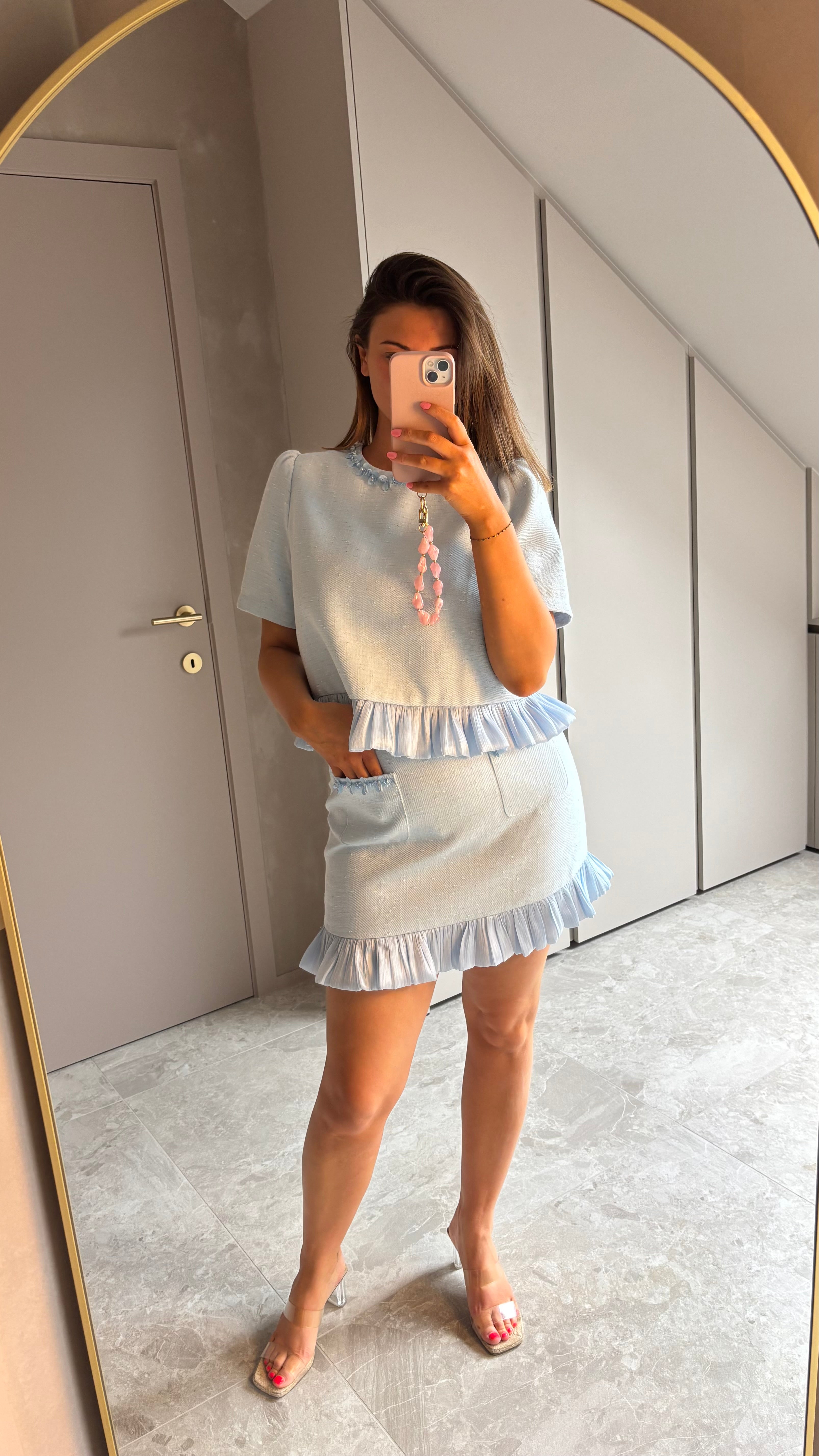 Blue Belle Top