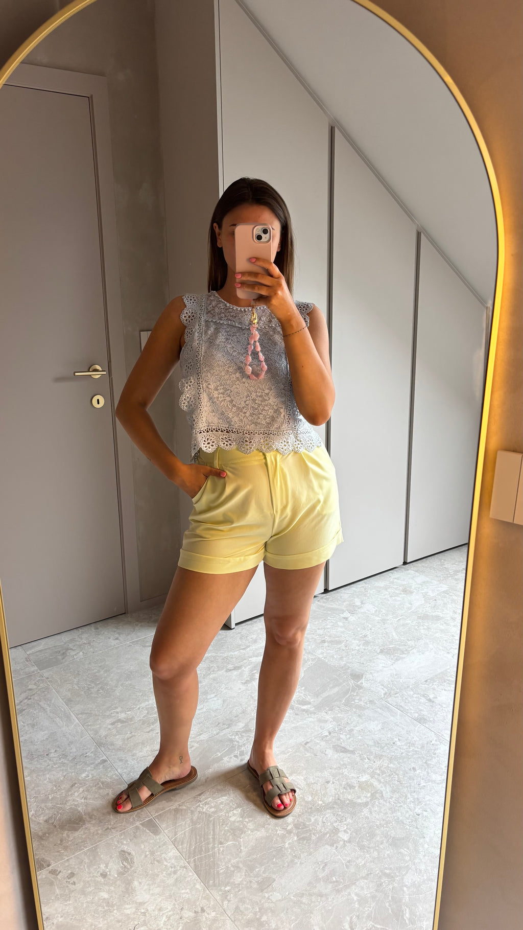 Baby Blue Grace Top