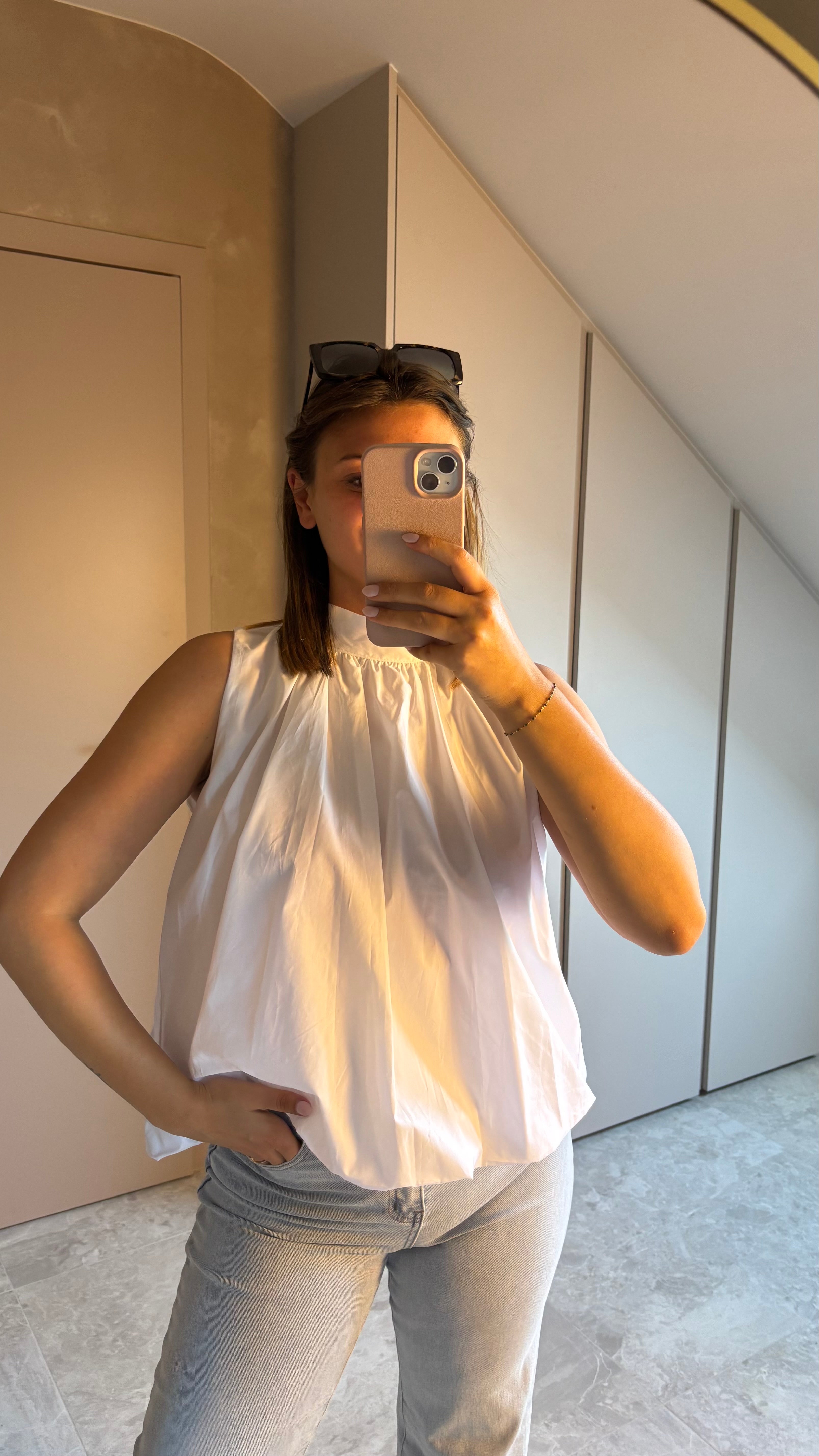 Claire Blouse - White