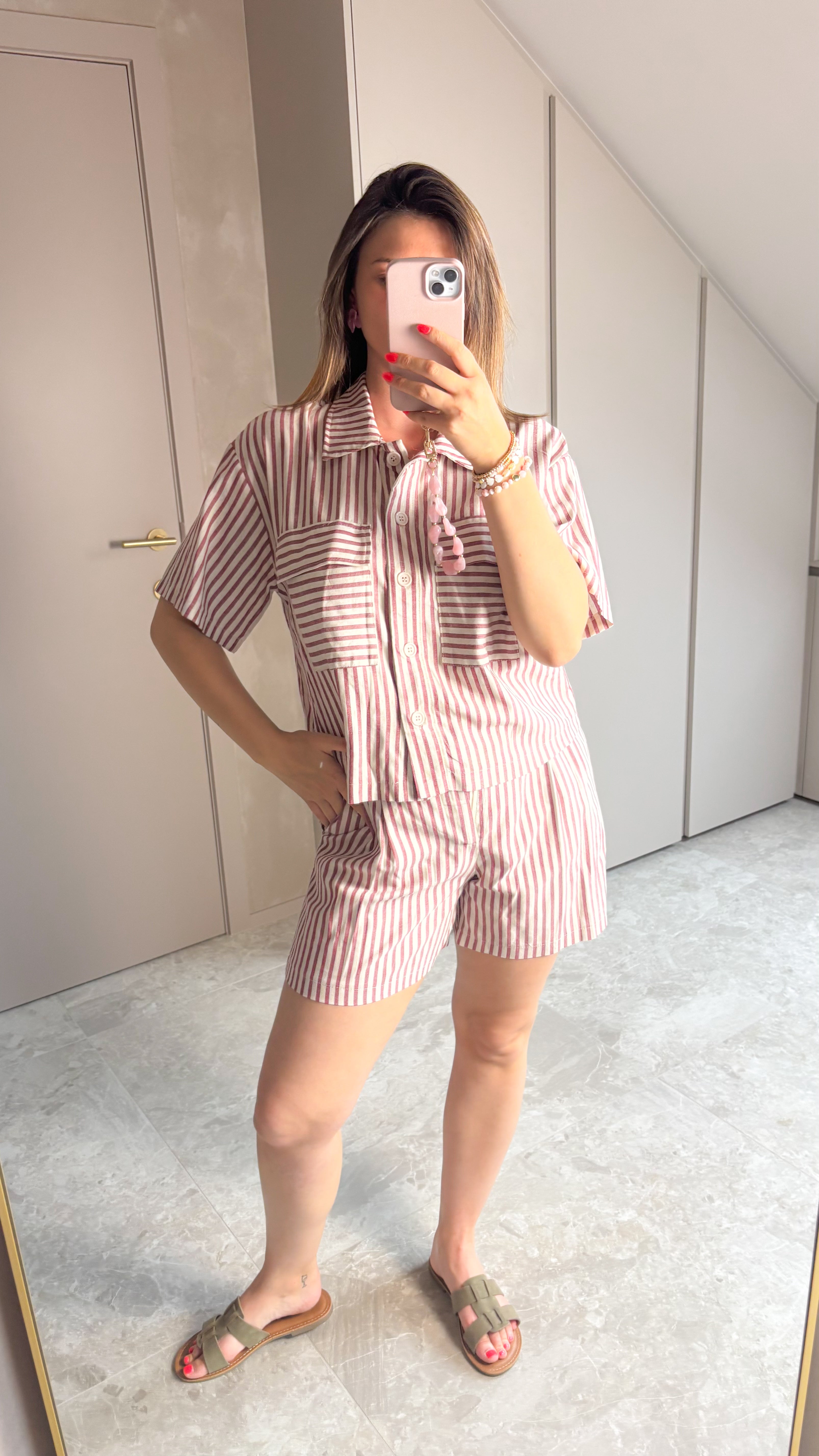 PRE-ORDER Stripe set - BORDEAUX