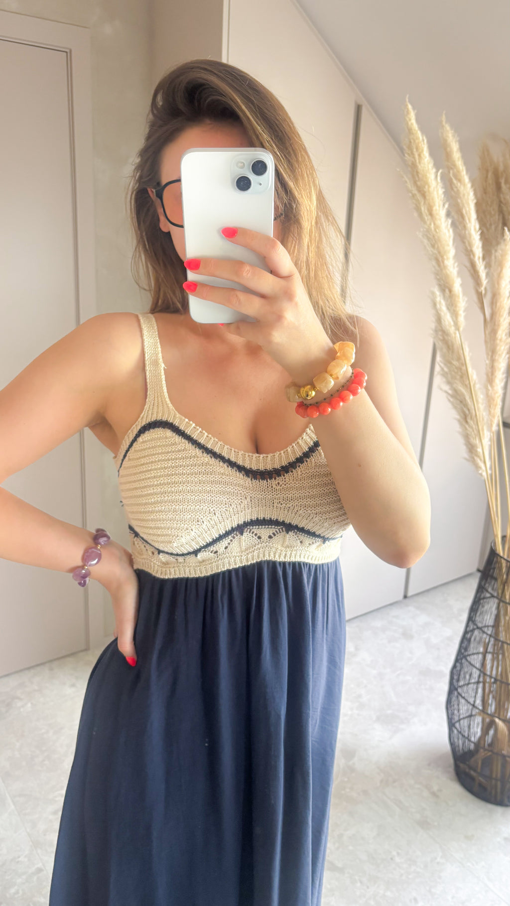 Riviera Crochet Dress