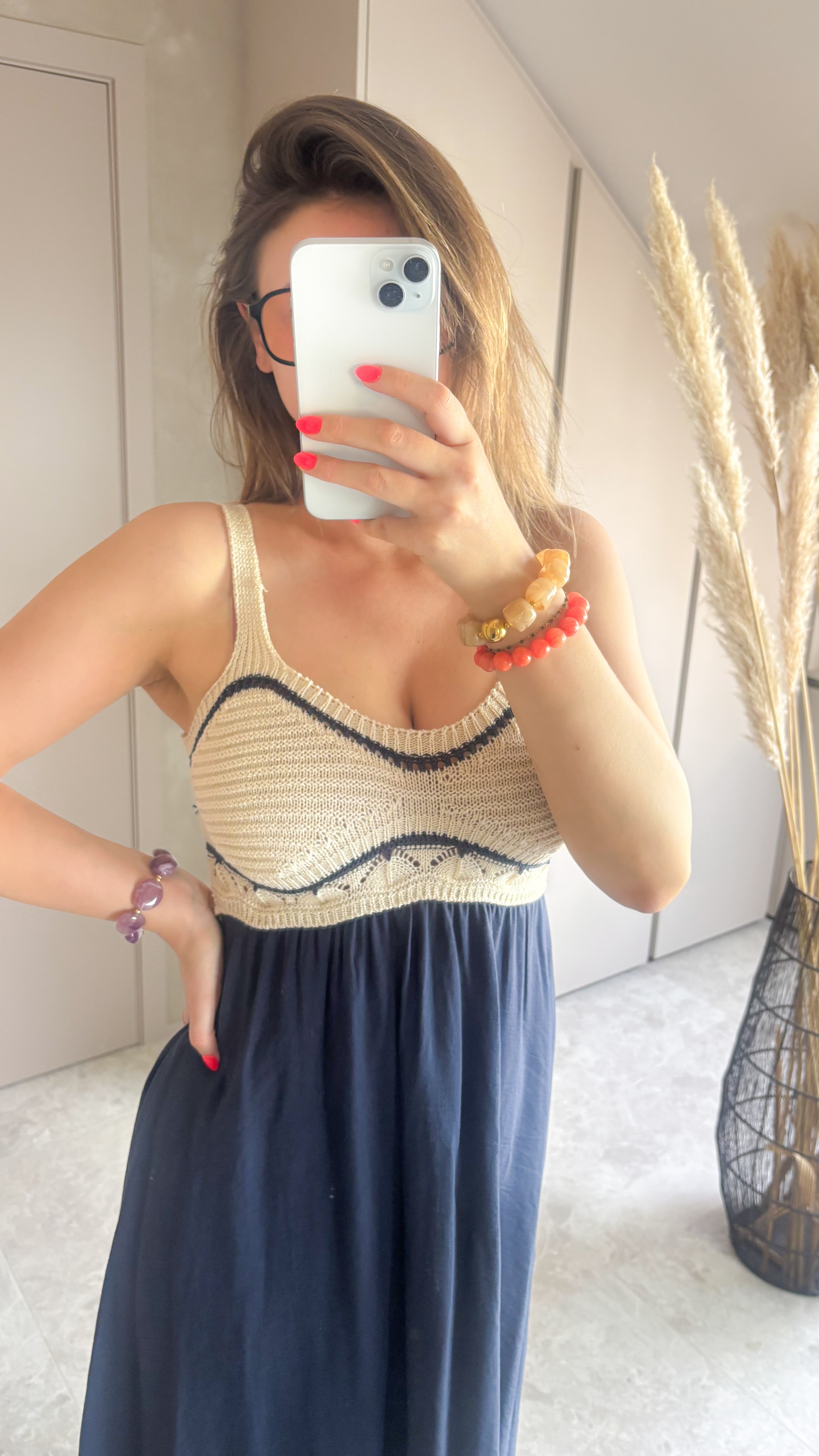 Riviera Crochet Dress