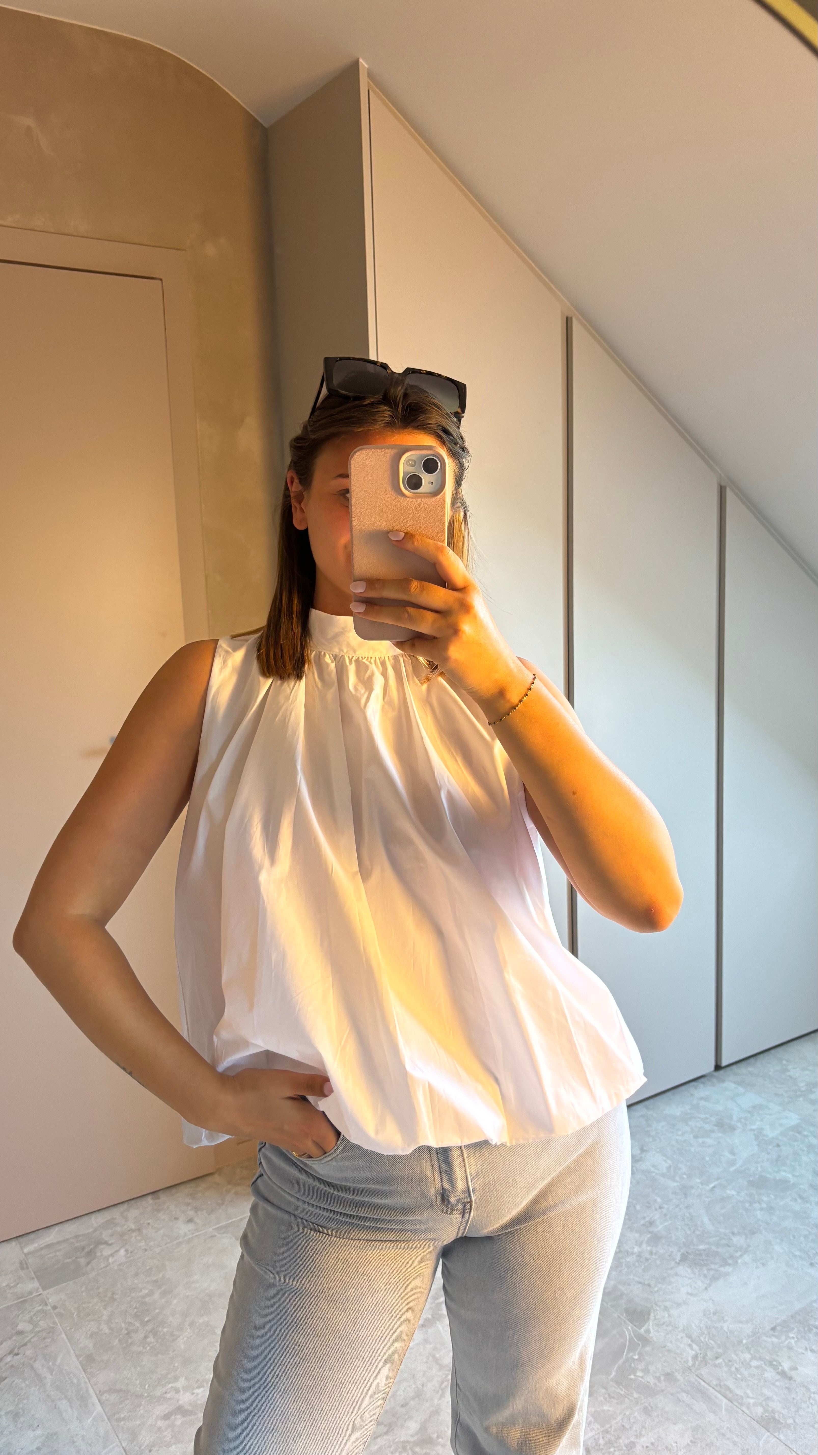 Claire Blouse - White