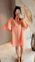 Peach Muse Dress