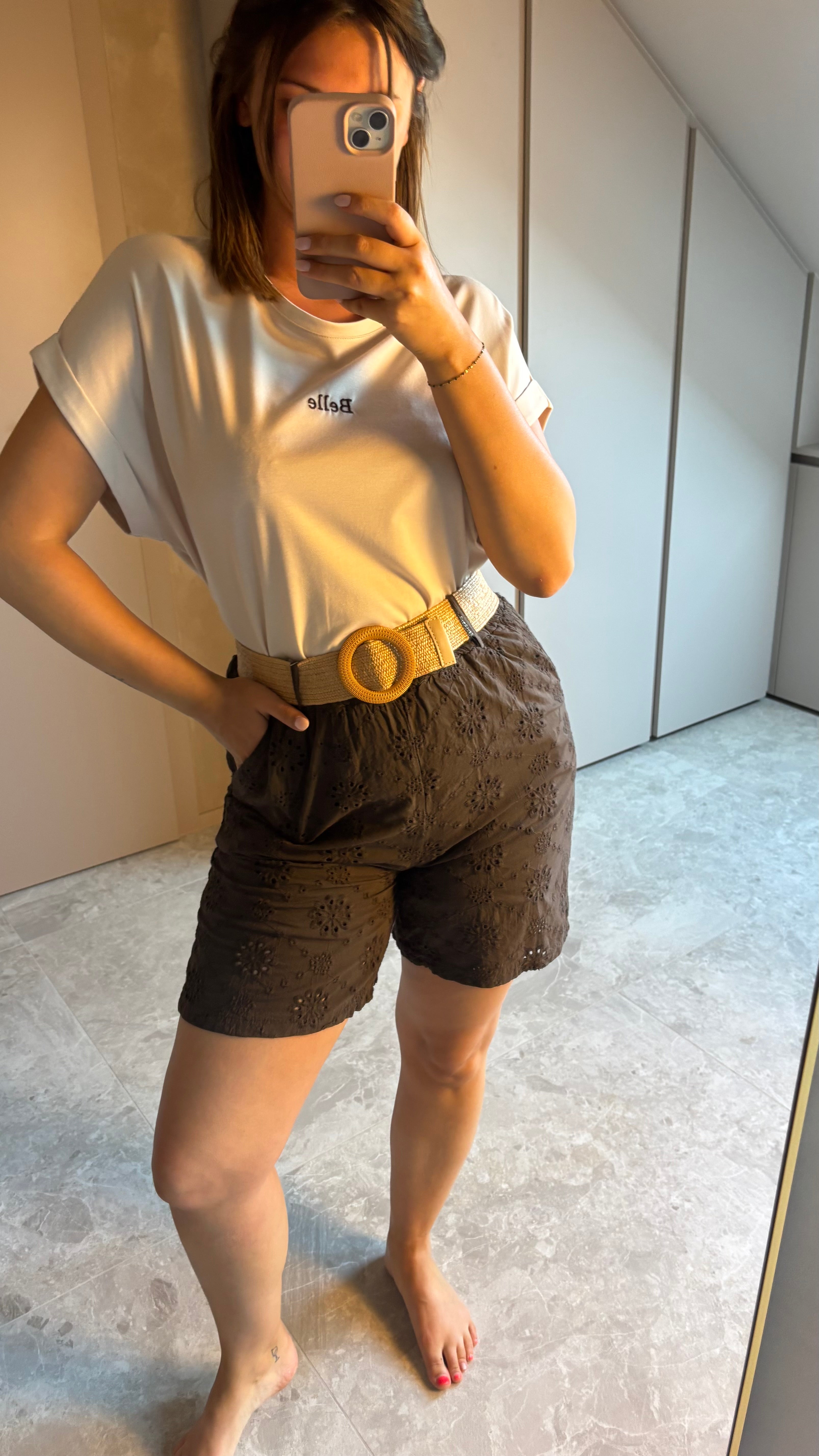 Solène Short - Chocolate Brown