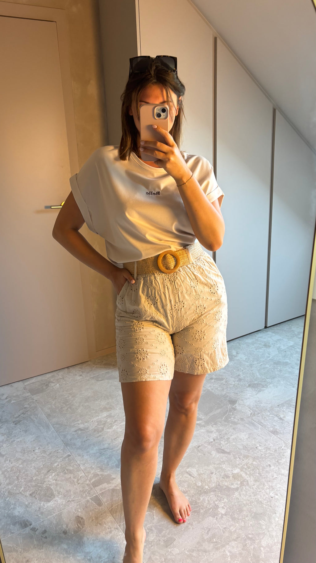 Solène Short - Beige