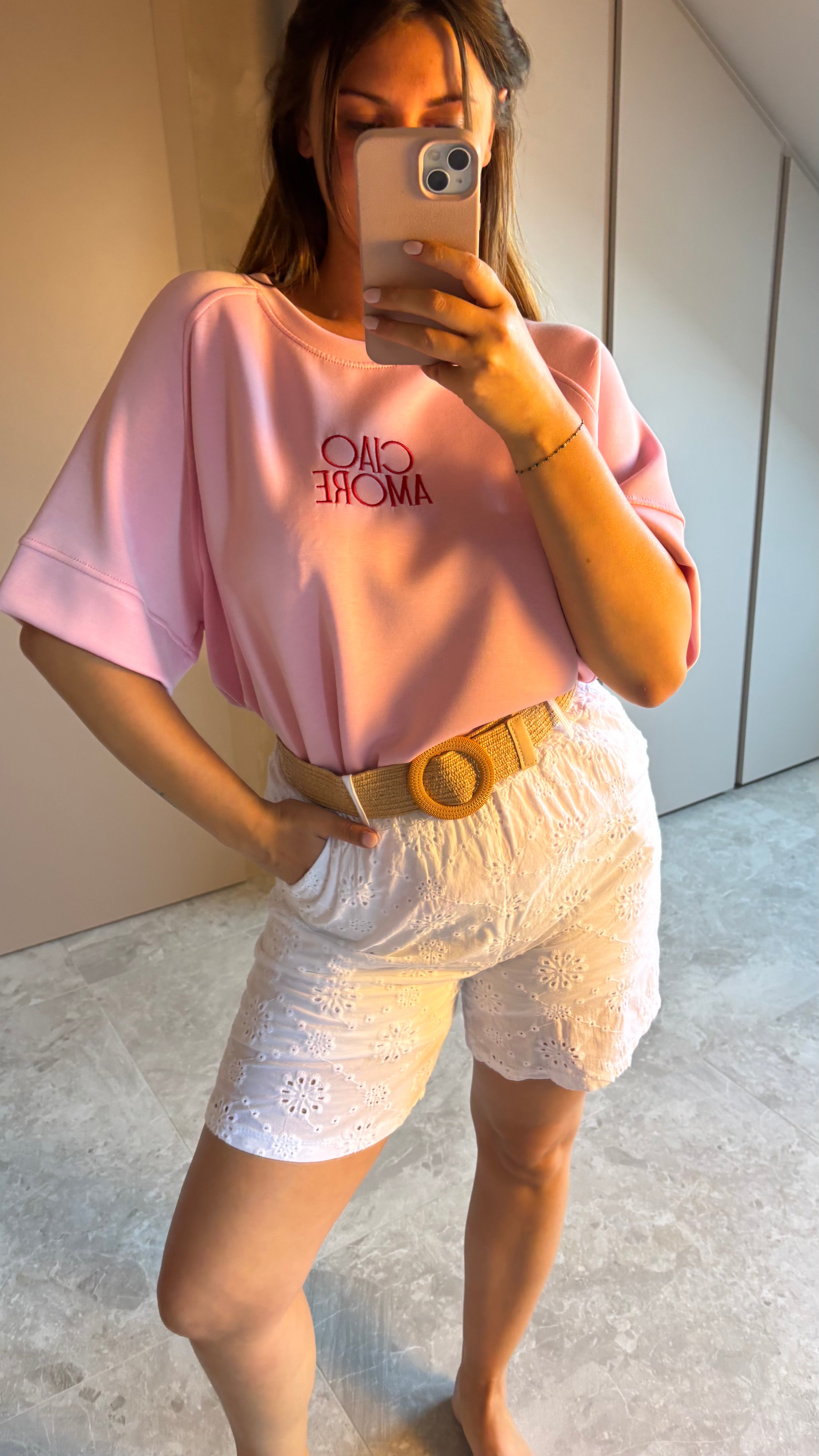 Solène Short - White