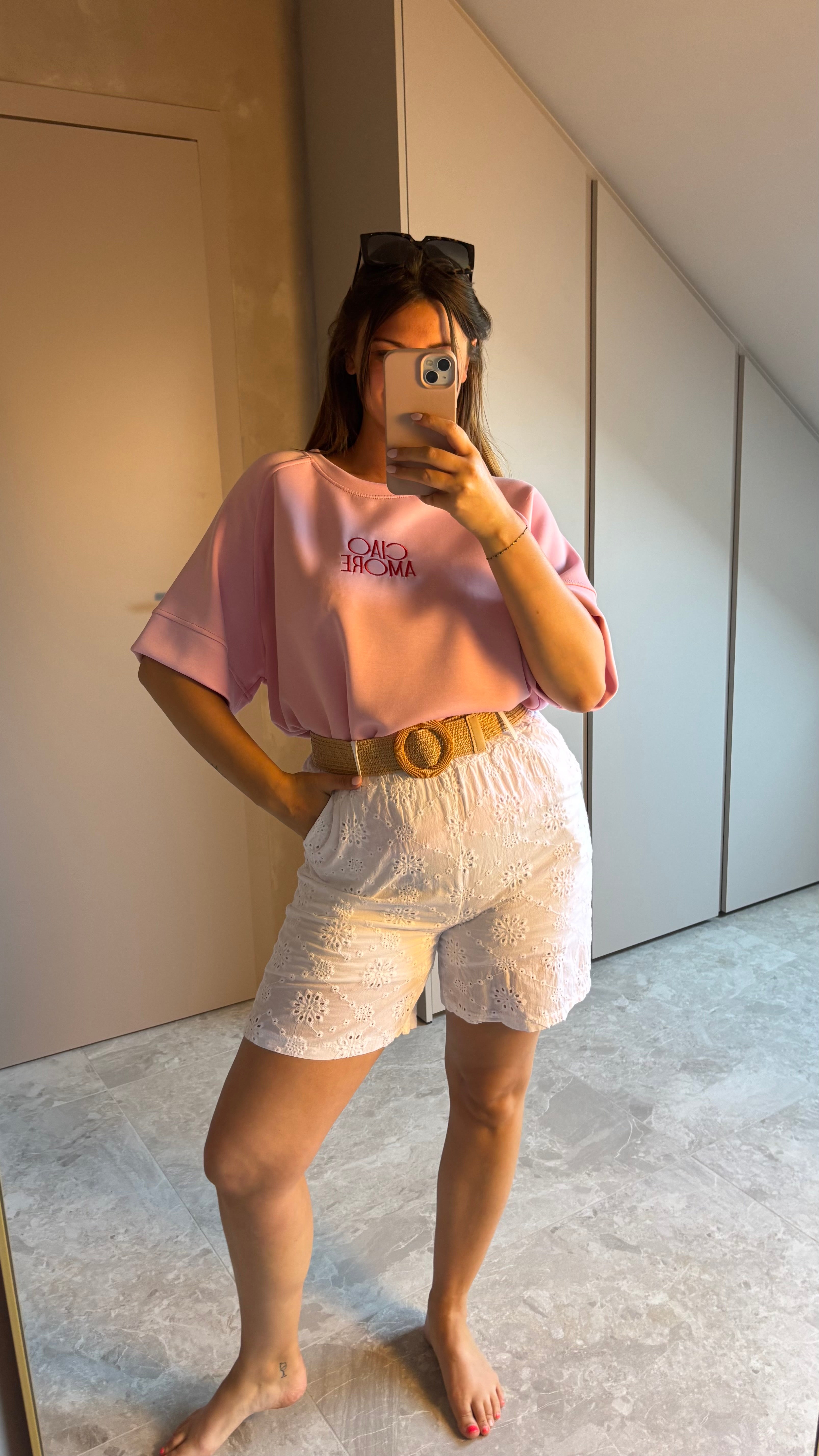 Solène Short - White