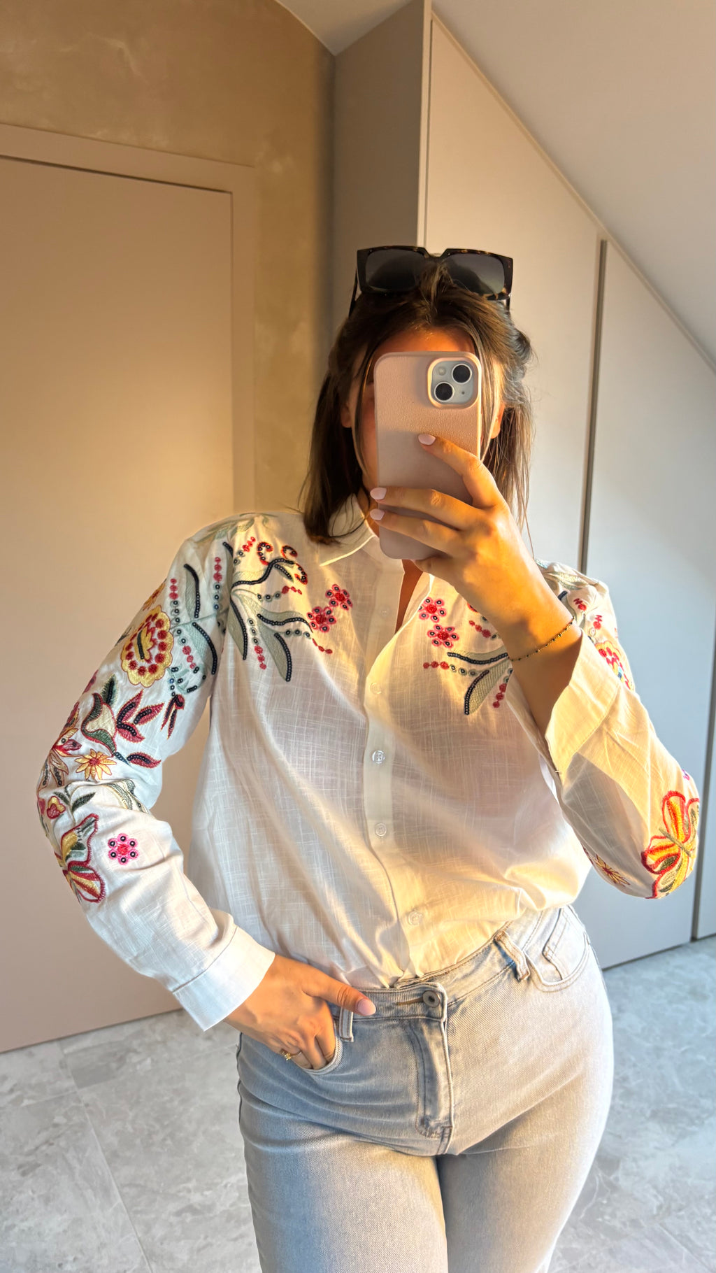 Fiore Linen Blouse