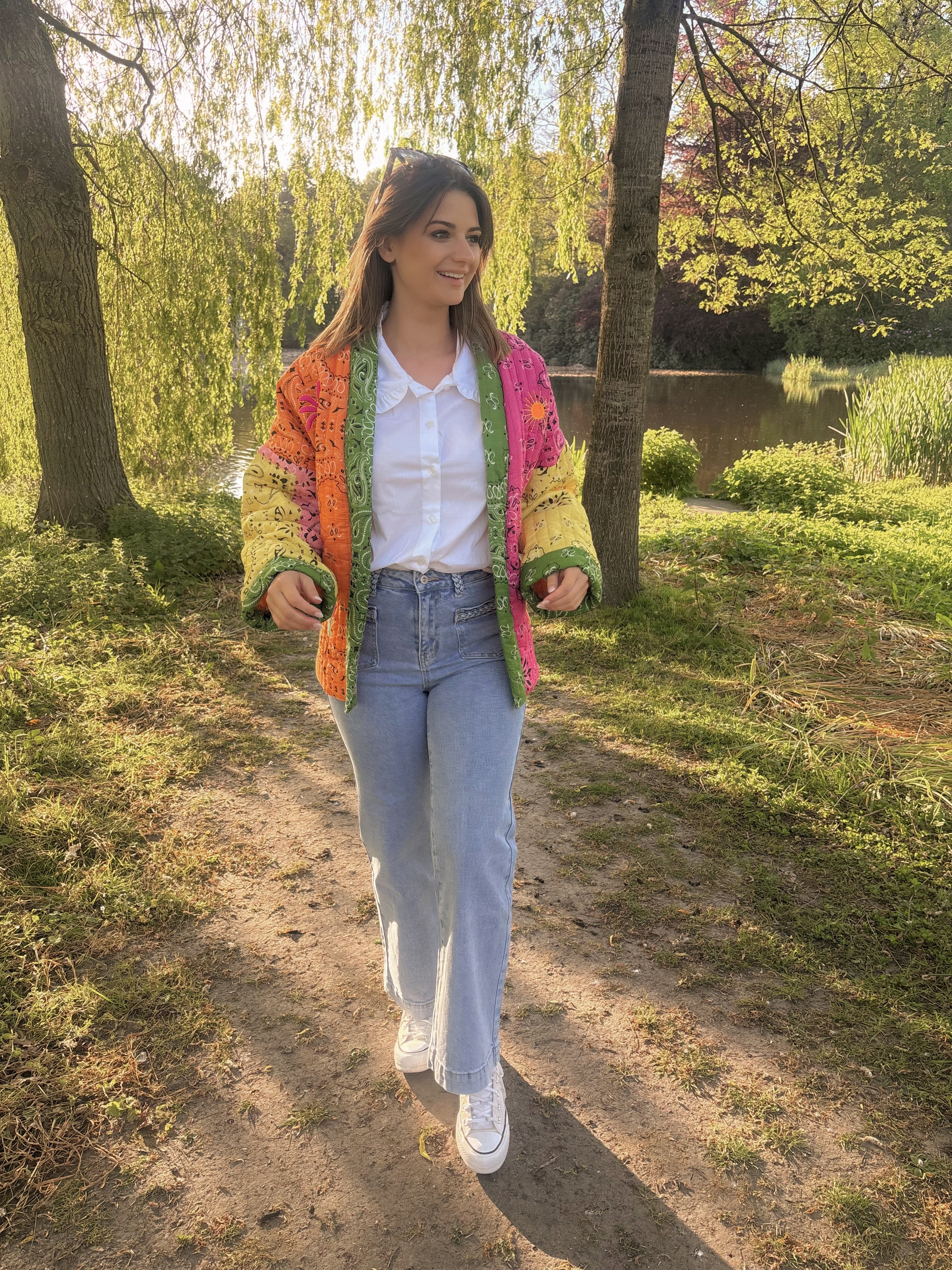 Boho Patch Kimono